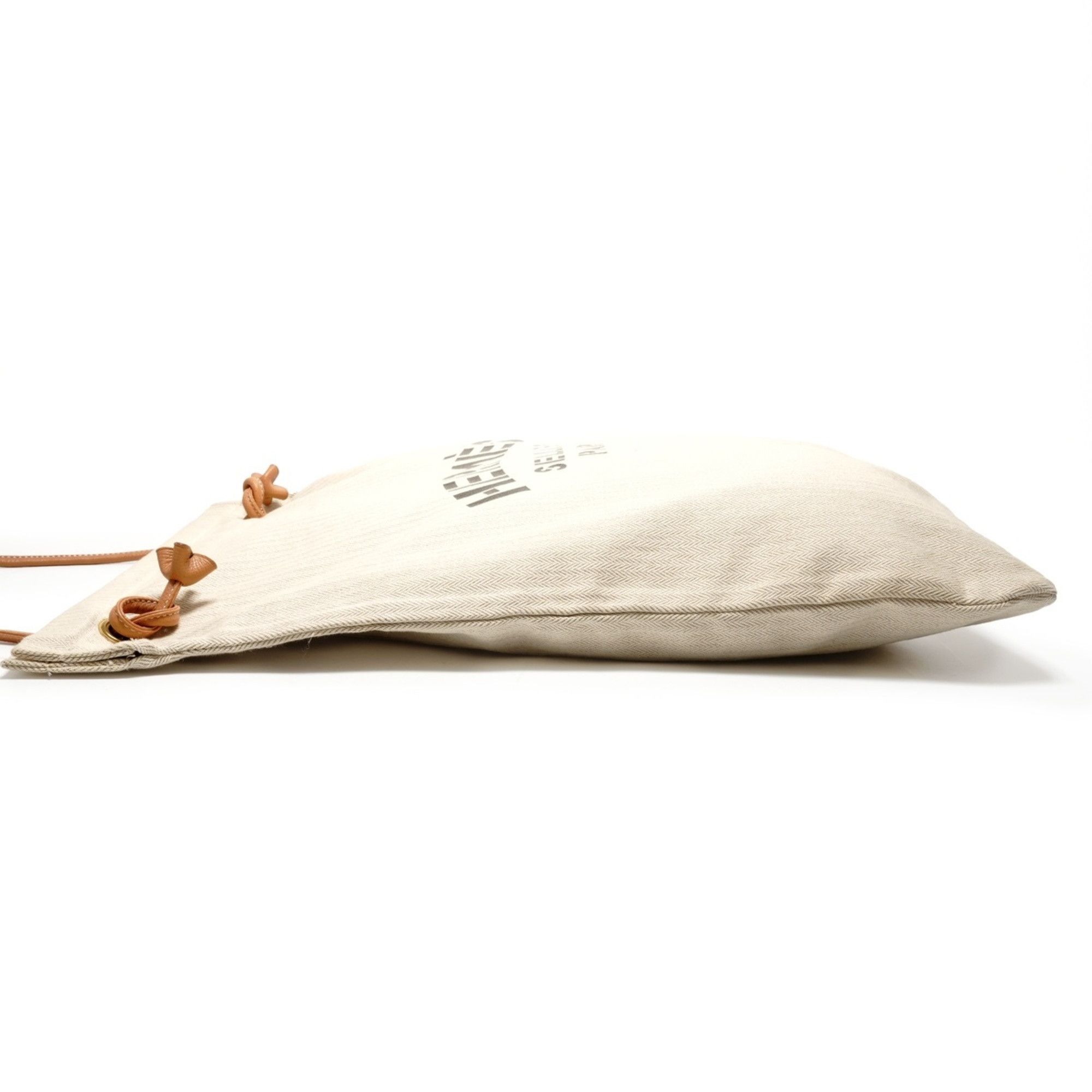 Hermes Hermes Hermès Aline GM canvas shoulder bag in beige Size ONE SIZE - 3 Thumbnail