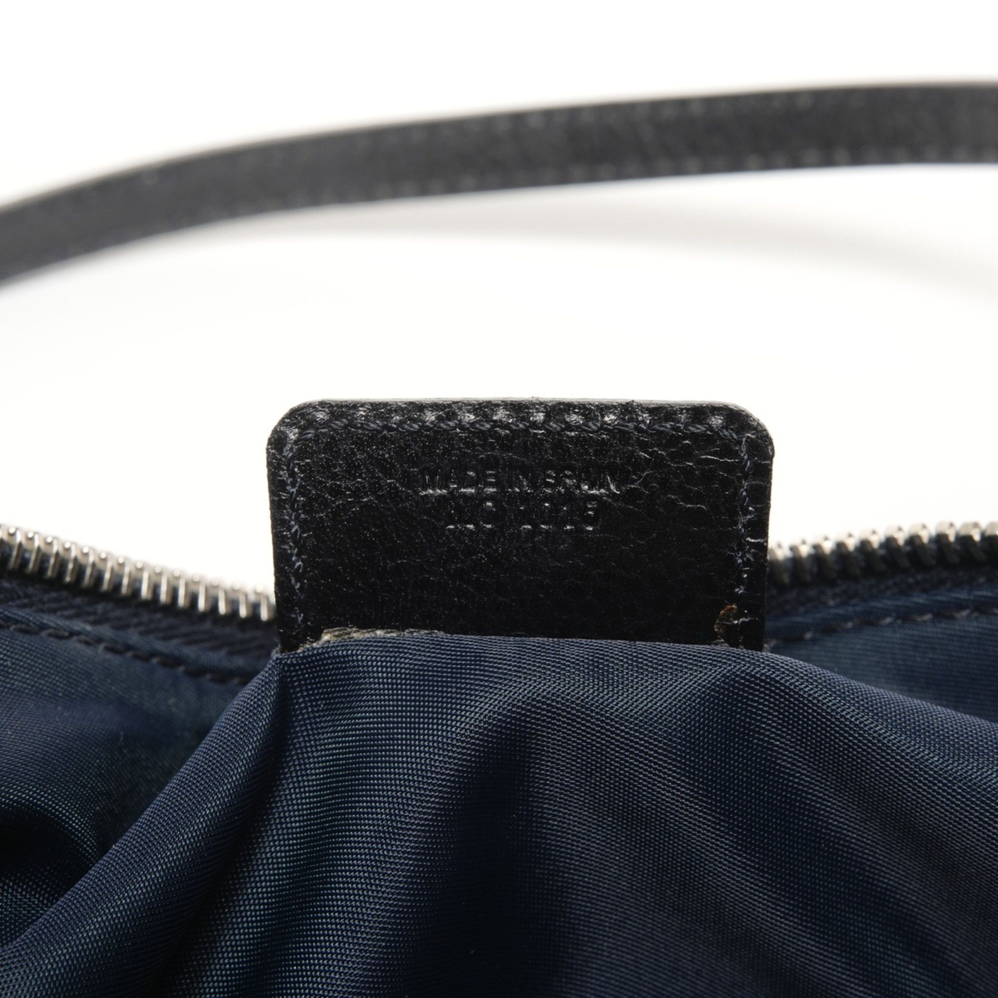 Dior Christian Dior Trotter Denim Saddle Bag Shoulder Navy Size ONE SIZE - 10 Thumbnail