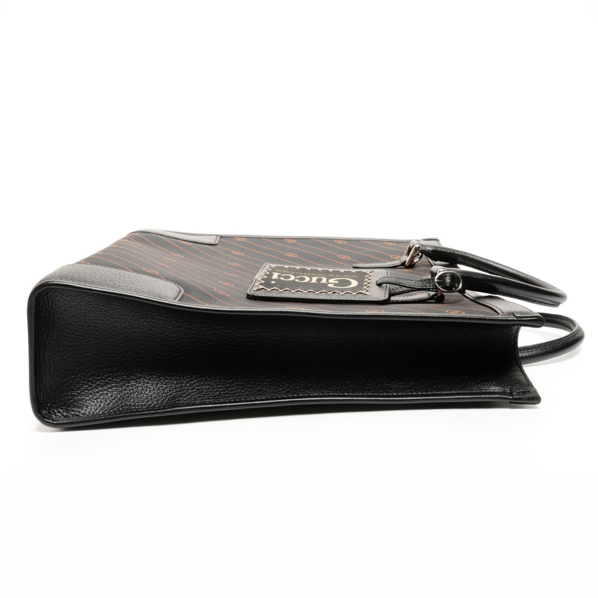 Gucci Gucci 2-way leather tote bag in black Size ONE SIZE - 4 Thumbnail