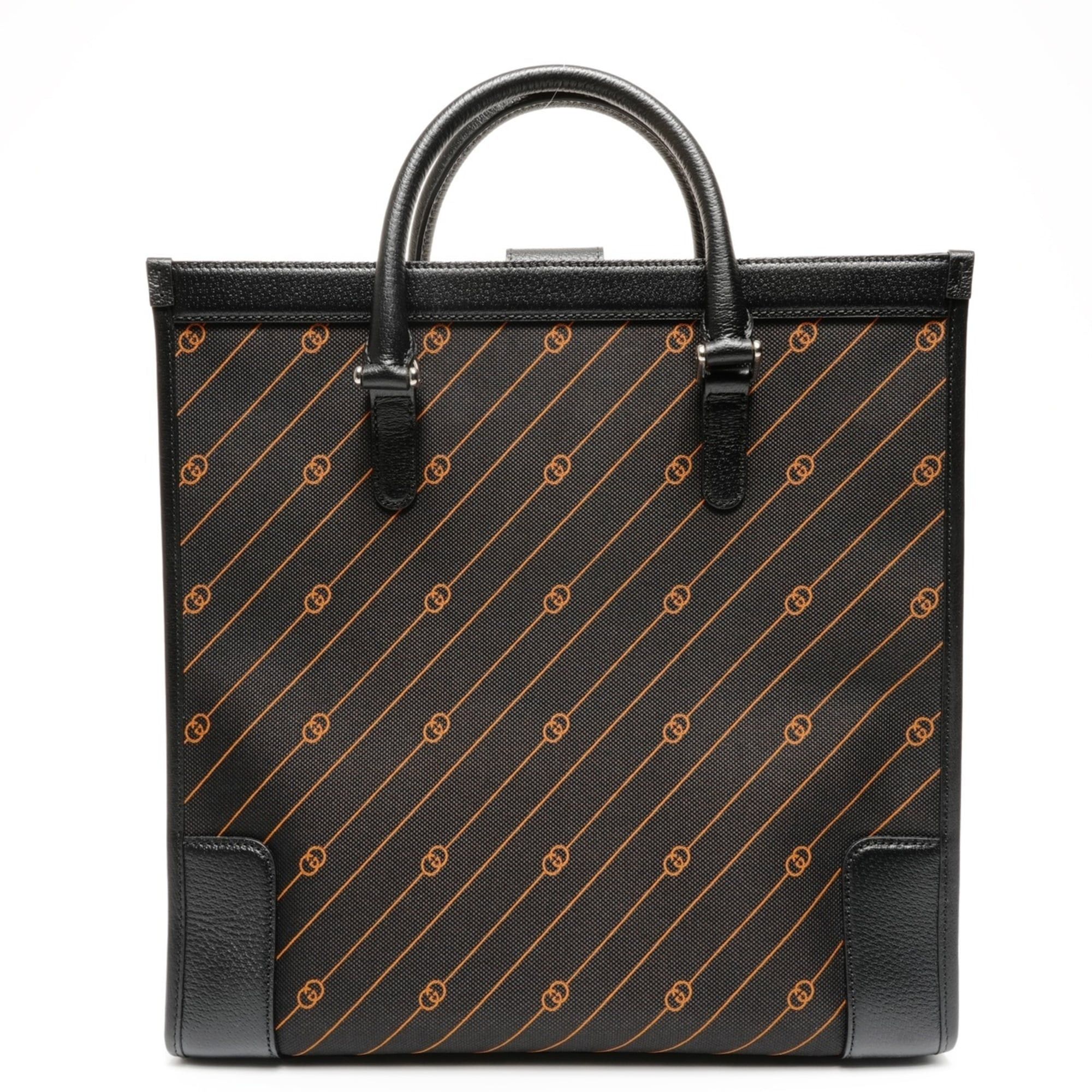 Gucci Gucci 2-way leather tote bag in black Size ONE SIZE - 2 Thumbnail