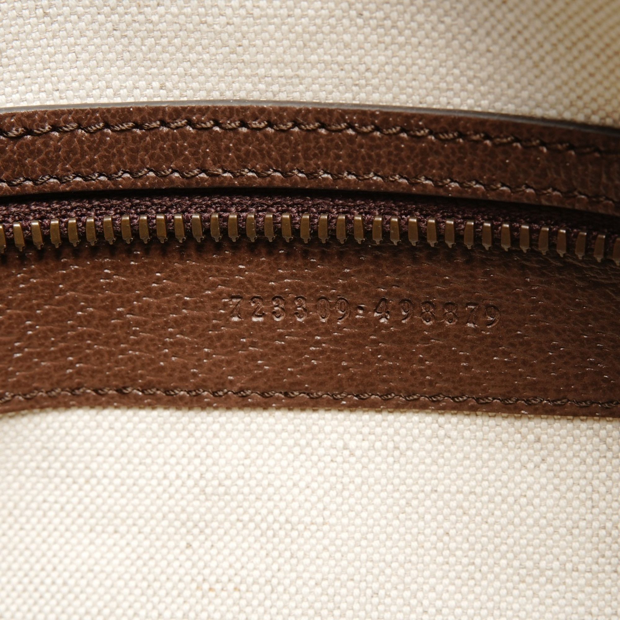 Gucci Gucci GG Supreme Duffle Bag/Boston Bag, 2-Way Handbag, 723309, Brown Size ONE SIZE - 10 Thumbnail