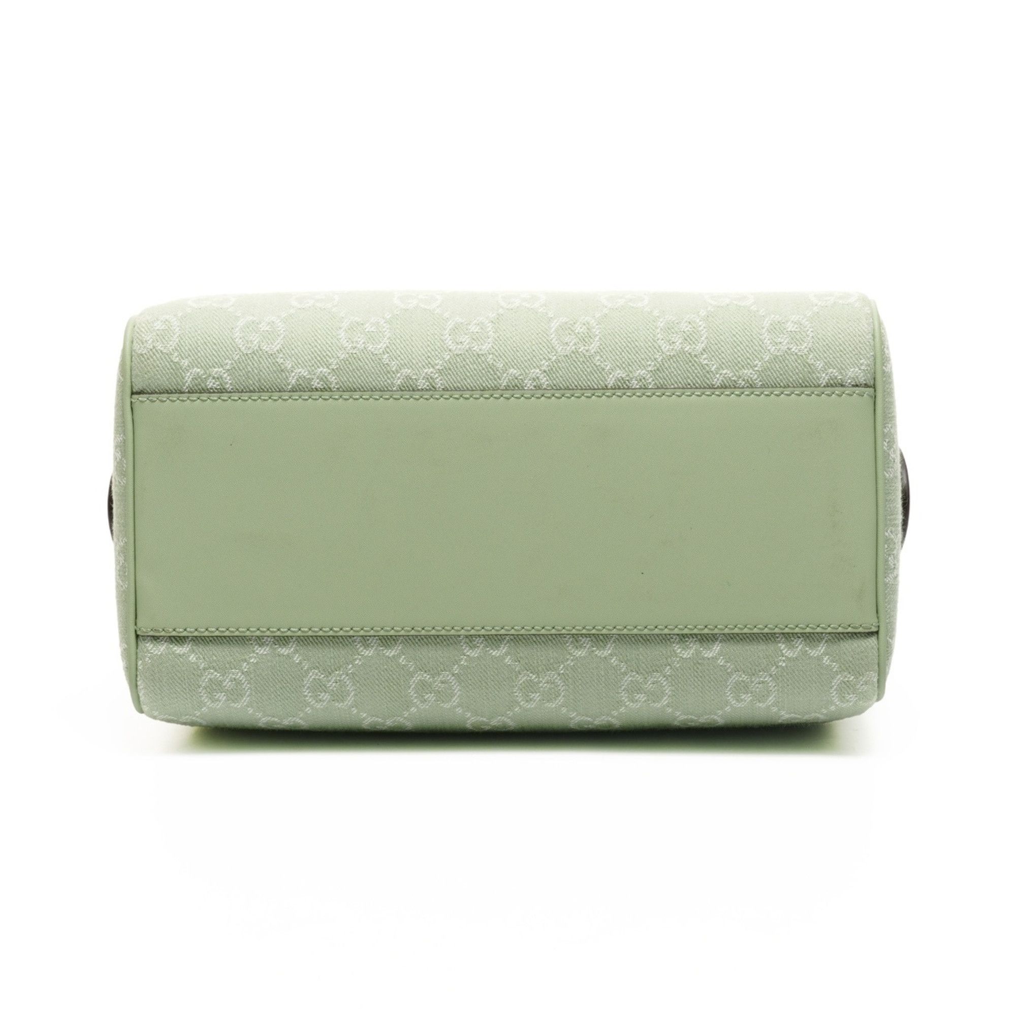 Gucci Gucci Ophidia Small GG Canvas 2-Way Boston Bag in Green Size ONE SIZE - 7 Thumbnail