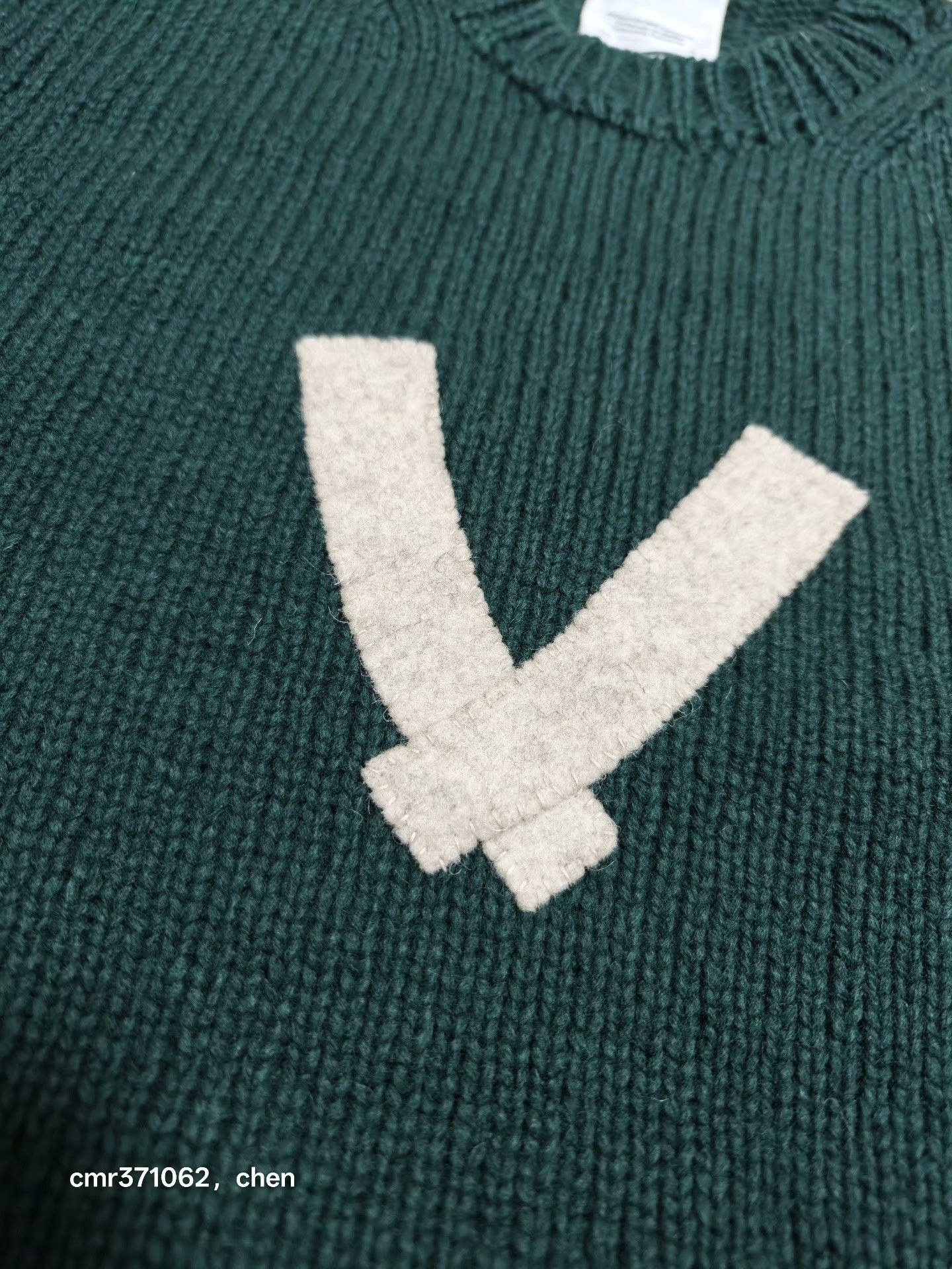 Visvim VISVIM 22AW Letterman Crew Knit Size US M / EU 48-50 / 2 - 2 Thumbnail