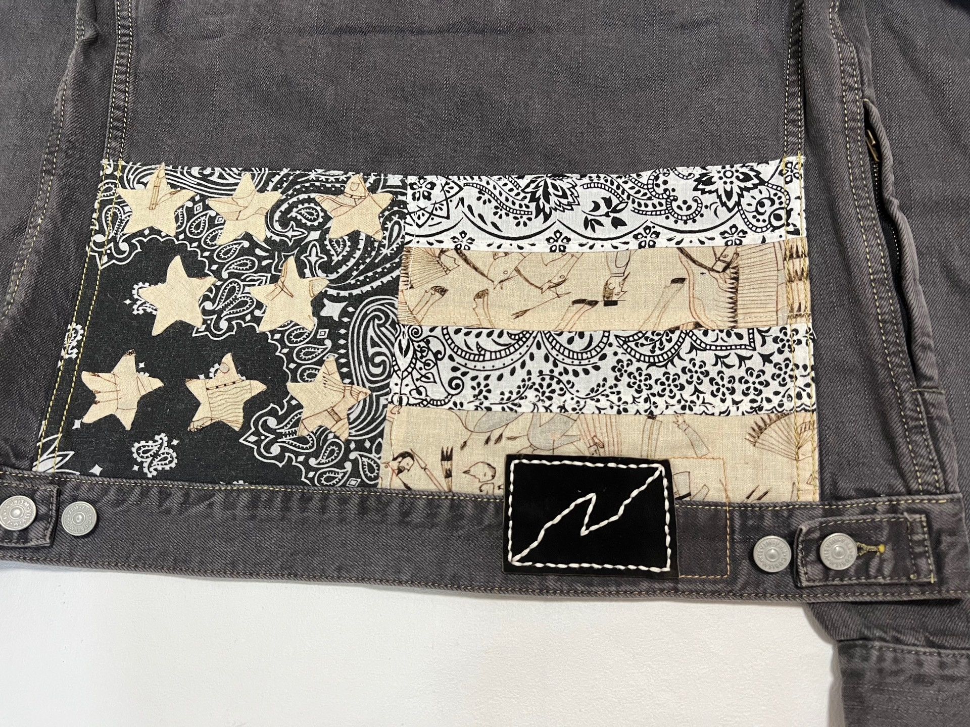 Visvim visvim 18 ICT SS 101 JKT Damaged Stars Size US M / EU 48-50 / 2 - 5 Thumbnail