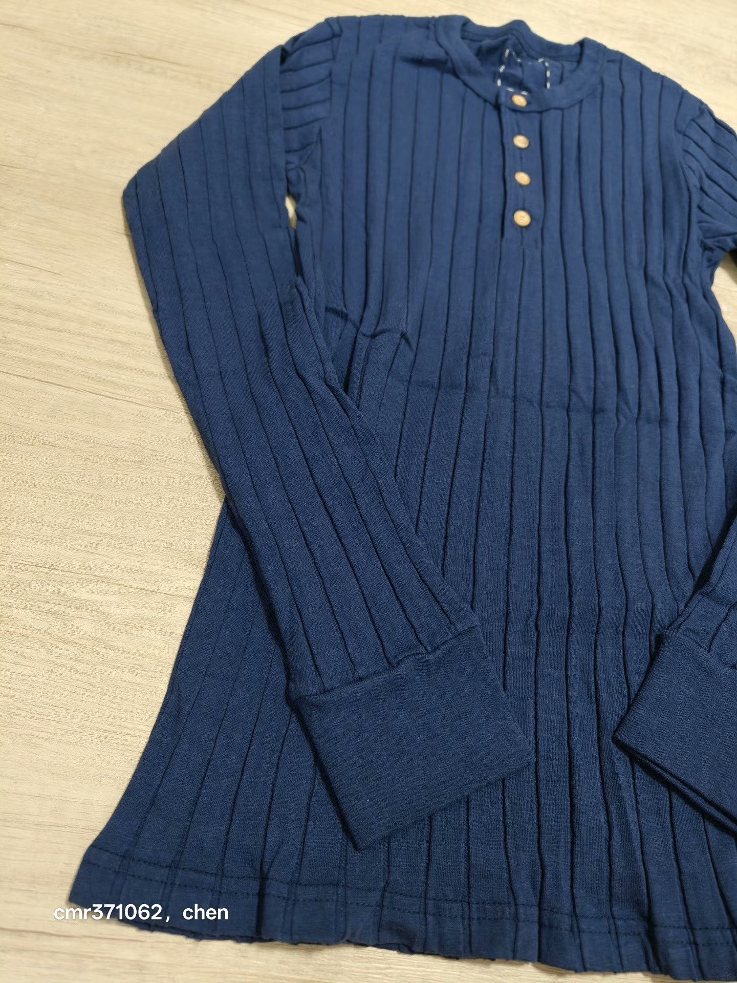Visvim visvim 15AW Ribs Henley Long Sleeve Size M / US 6-8 / IT 42-44 - 2 Thumbnail