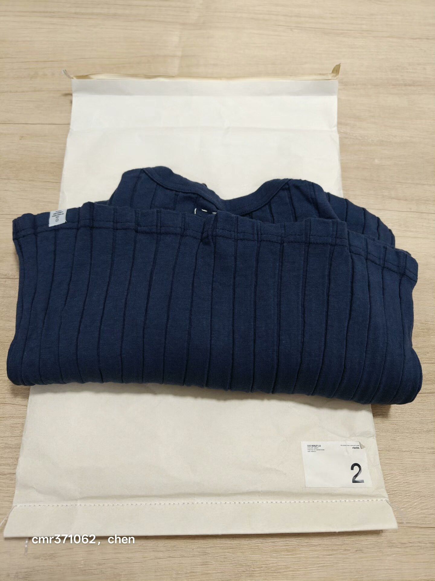 Visvim visvim 15AW Ribs Henley Long Sleeve Size M / US 6-8 / IT 42-44 - 7 Thumbnail