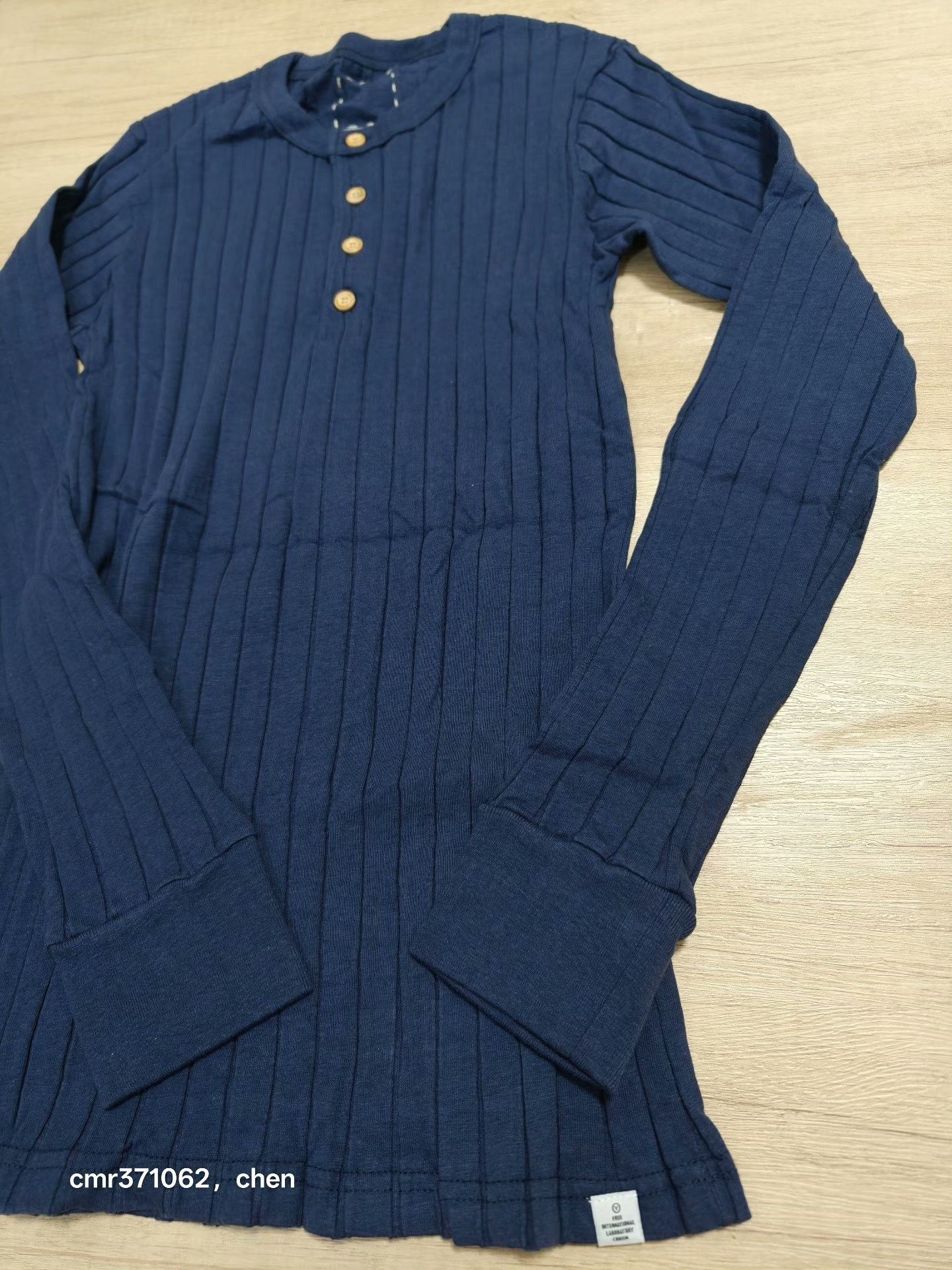 Visvim visvim 15AW Ribs Henley Long Sleeve Size M / US 6-8 / IT 42-44 - 3 Thumbnail