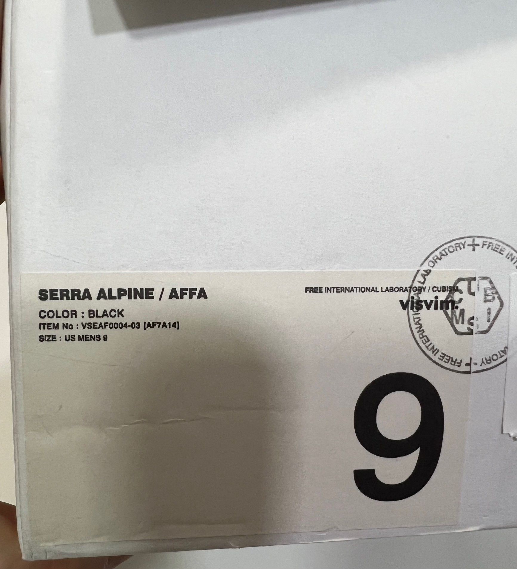 Visvim visvim Serra Alpine Affa Fragment Size US 9 / EU 42 - 8 Thumbnail
