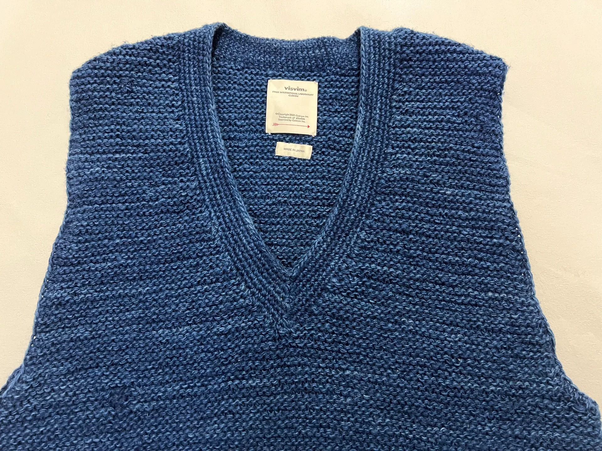Visvim VISVIM 19AW TOLEDO V-NECK VEST HAND-KNIT Size US L / EU 52-54 / 3 - 2 Thumbnail