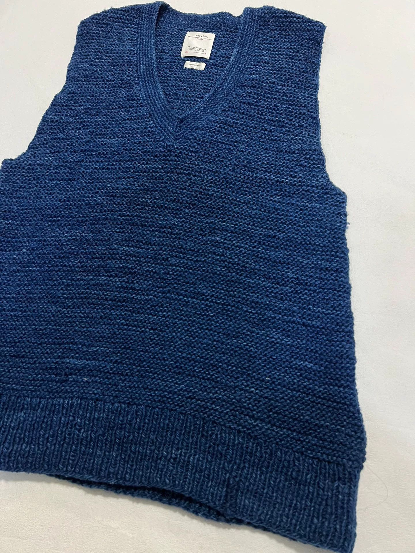 Visvim VISVIM 19AW TOLEDO V-NECK VEST HAND-KNIT Size US L / EU 52-54 / 3 - 6 Thumbnail
