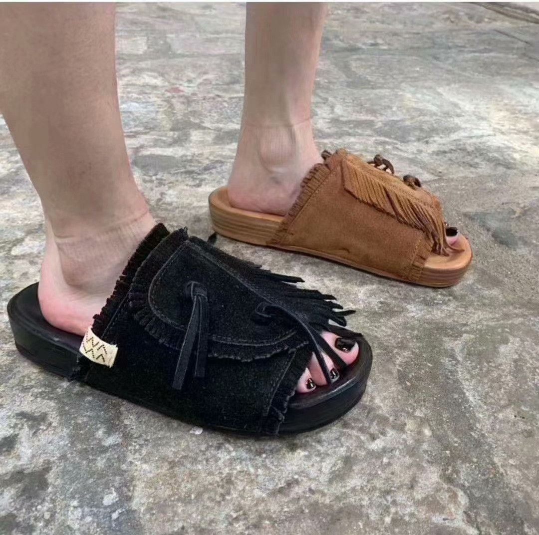 Visvim visvim 20ss Christo Shaman Folk Slippers Size US 6 / IT 36 - 8 Thumbnail