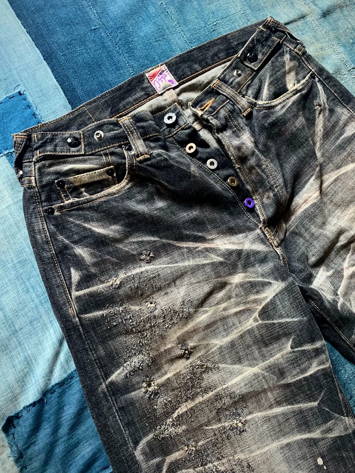 Prps Prps Extreme Destroyed Denim Okayama Limited Size US 32 / EU 48 - 3 Thumbnail