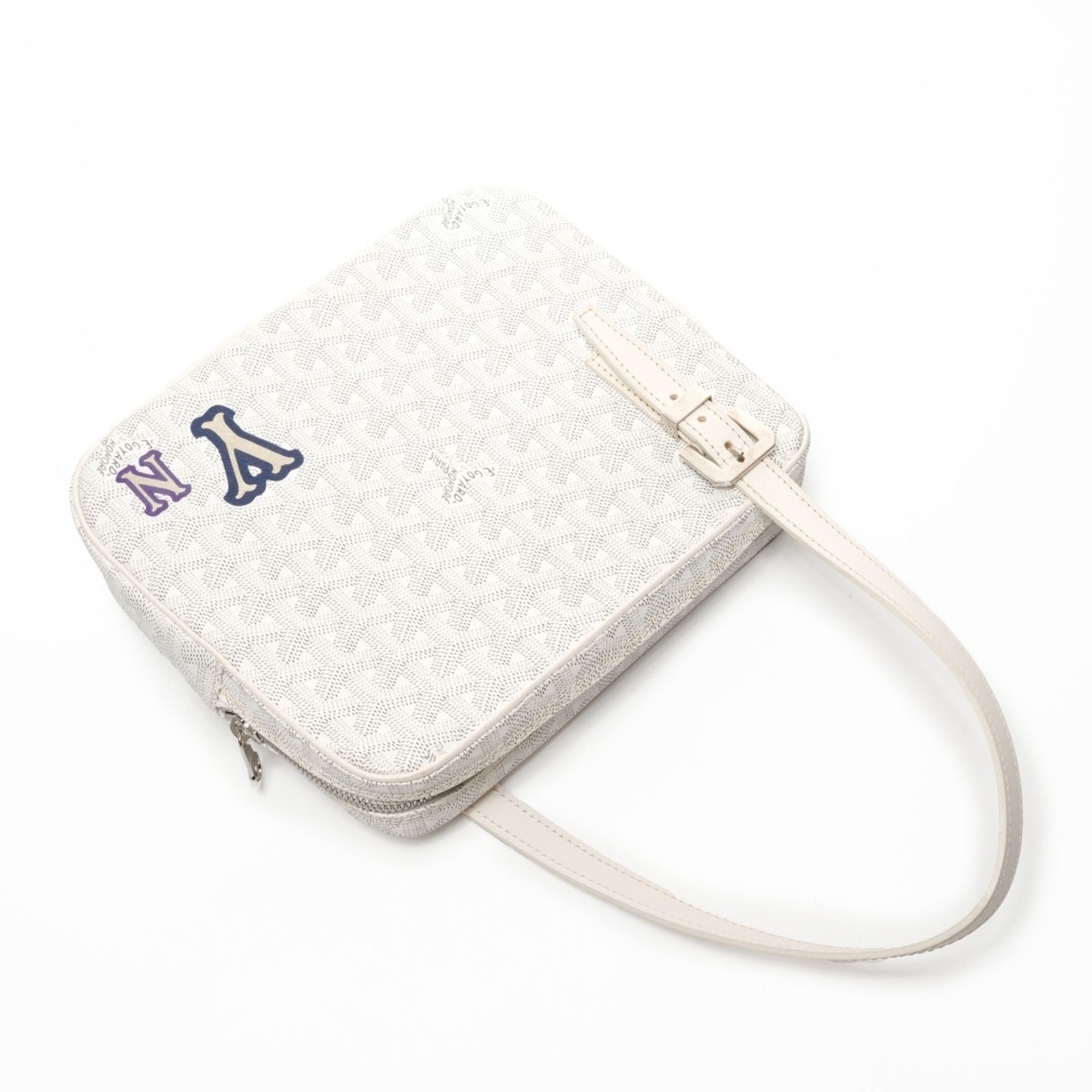 Goyard Goyard Yona MM Handbag in White Size ONE SIZE - 8 Thumbnail