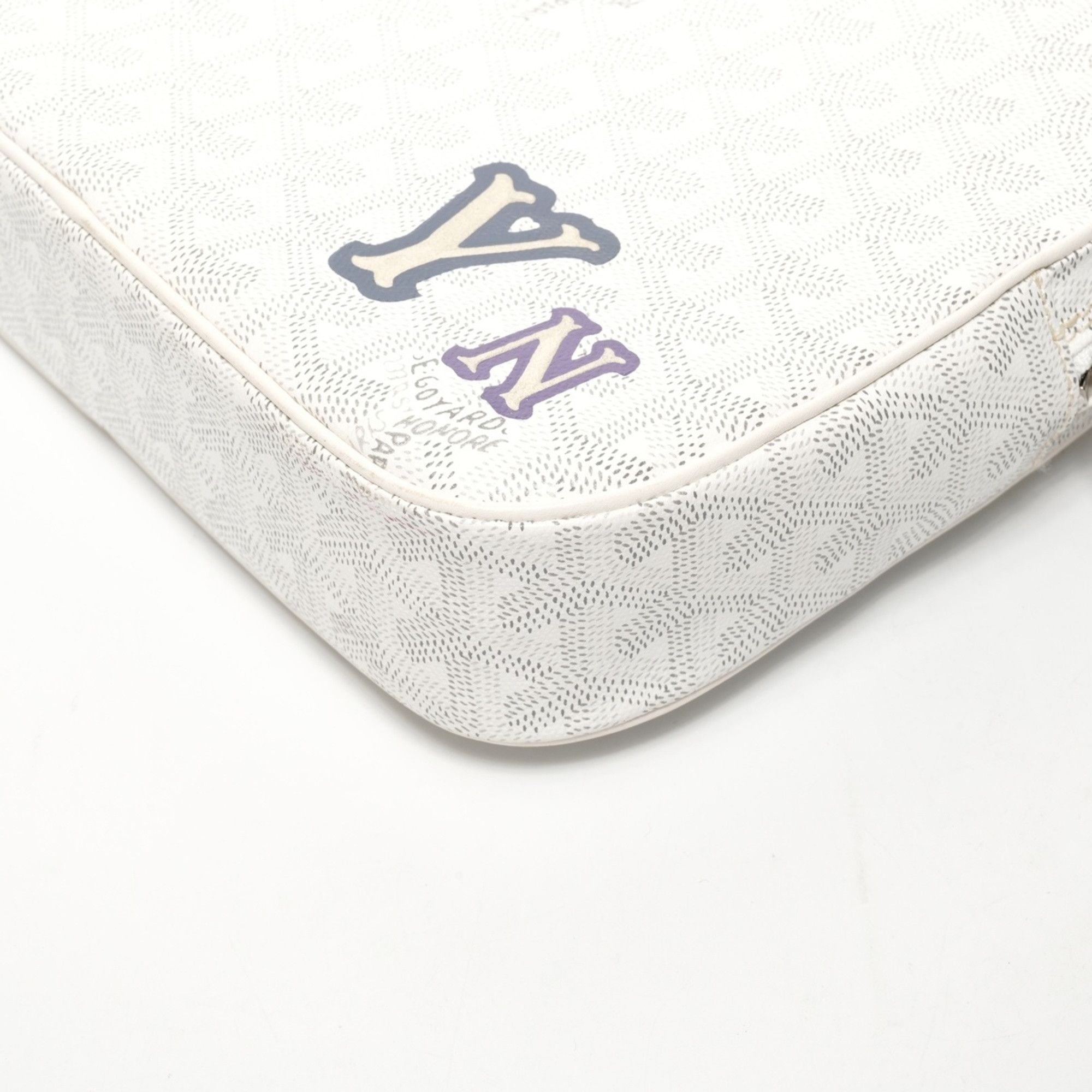 Goyard Goyard Yona MM Handbag in White Size ONE SIZE - 6 Thumbnail