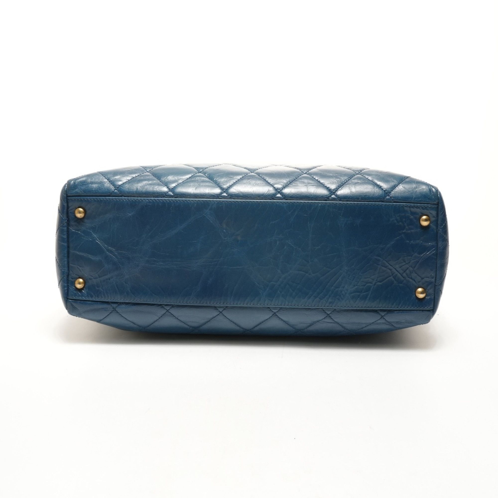 Chanel CHANEL 15 series 2011 Cabas Tote 2-way Handbag Blue Size ONE SIZE - 7 Thumbnail