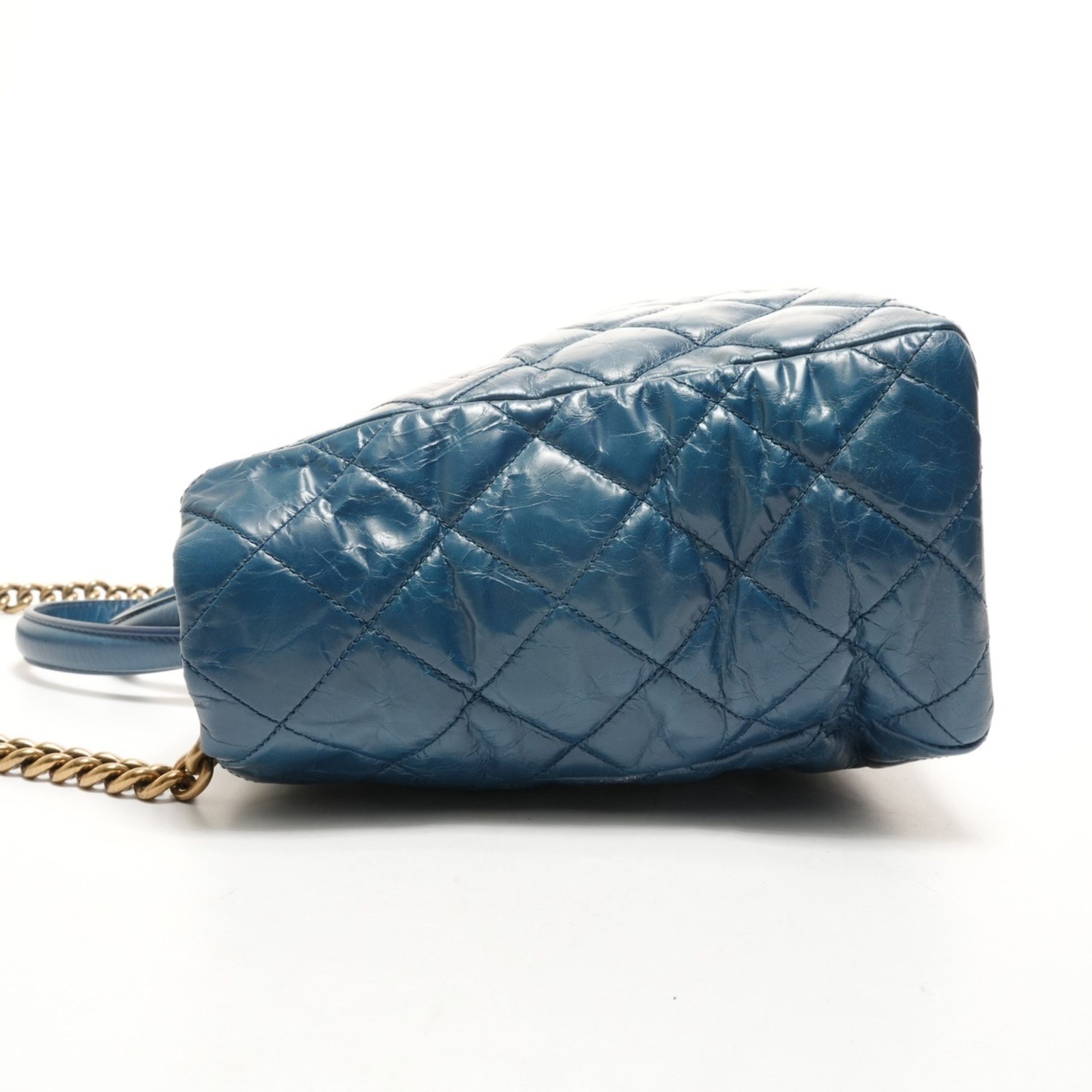 Chanel CHANEL 15 series 2011 Cabas Tote 2-way Handbag Blue Size ONE SIZE - 3 Thumbnail