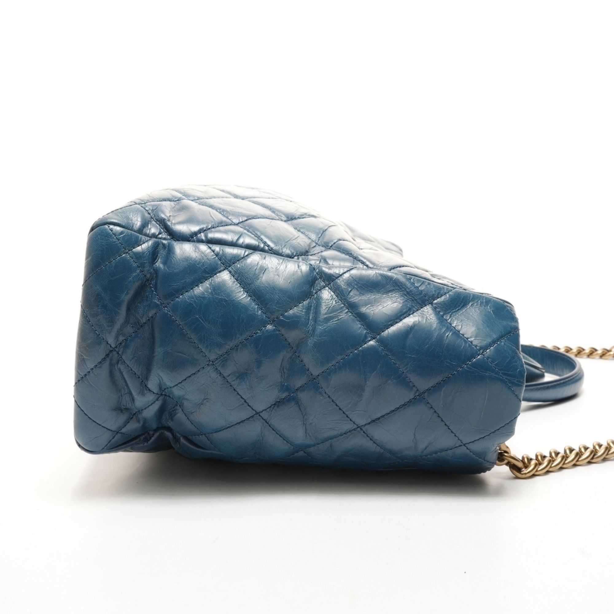 Chanel CHANEL 15 series 2011 Cabas Tote 2-way Handbag Blue Size ONE SIZE - 4 Thumbnail