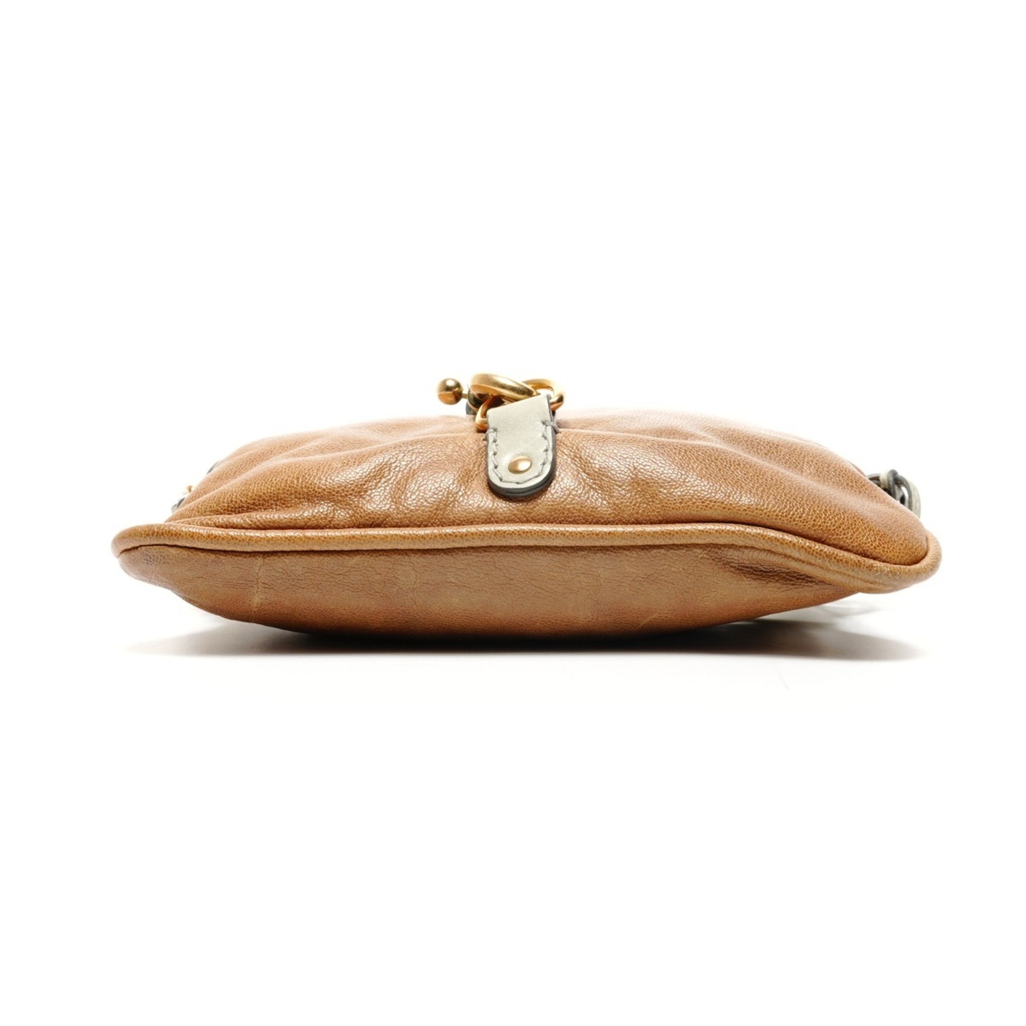 Chloe Chloé Chloe Kerala Leather One-Shoulder Bag in Brown Size ONE SIZE - 7 Thumbnail