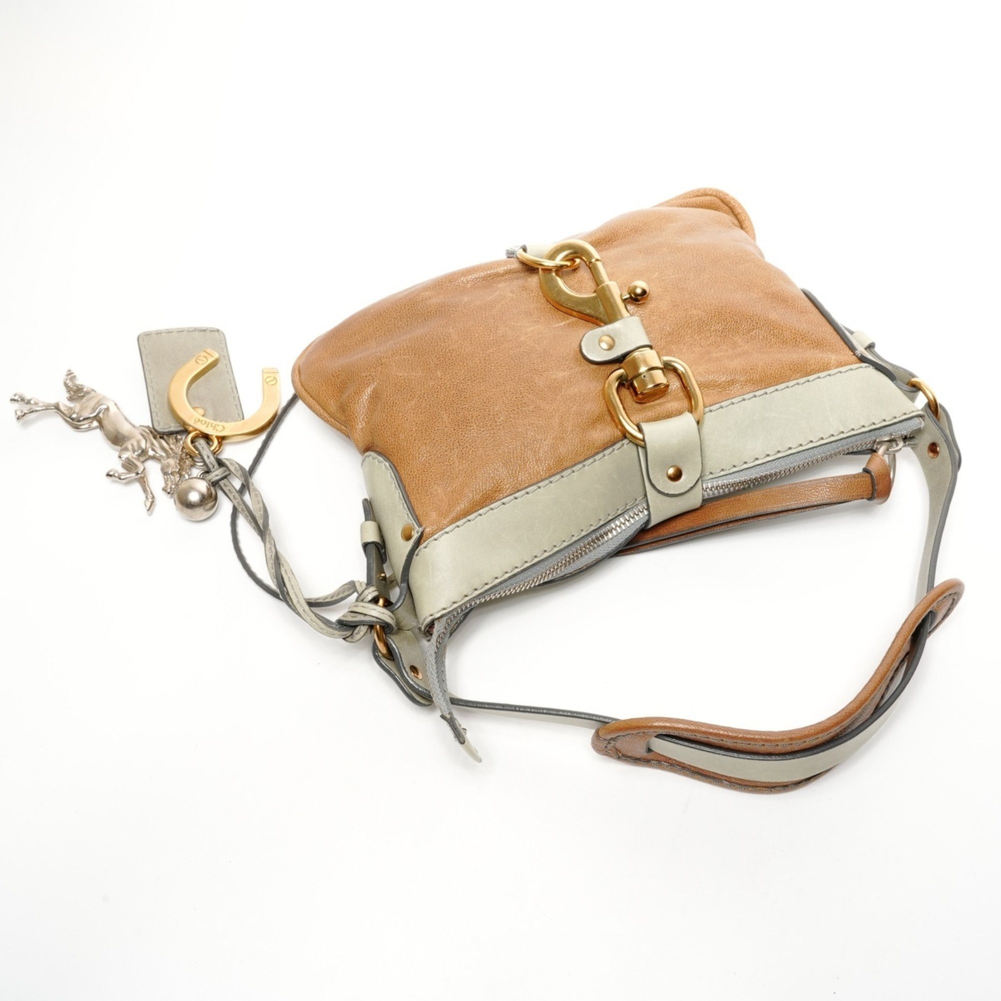 Chloe Chloé Chloe Kerala Leather One-Shoulder Bag in Brown Size ONE SIZE - 8 Thumbnail