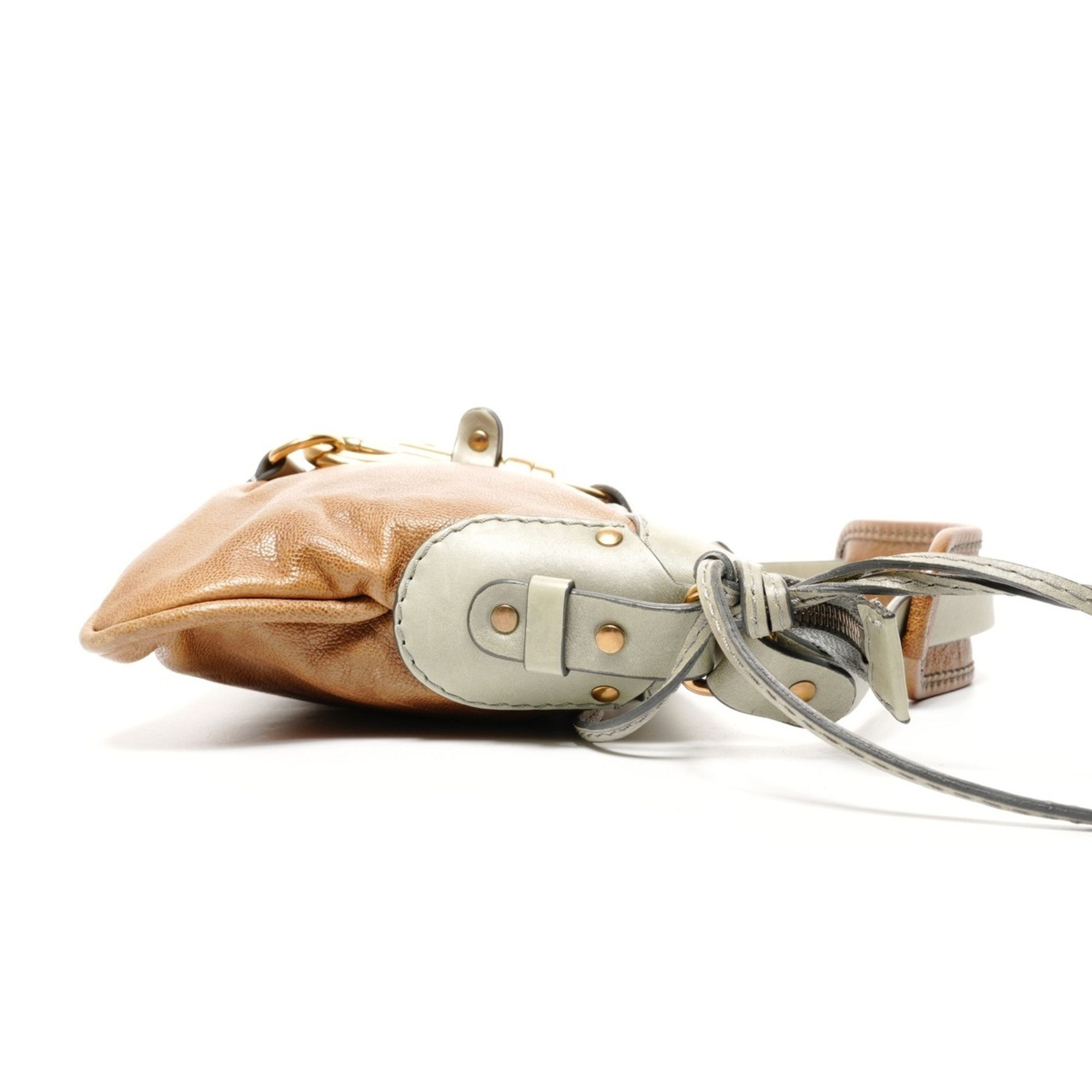 Chloe Chloé Chloe Kerala Leather One-Shoulder Bag in Brown Size ONE SIZE - 4 Thumbnail