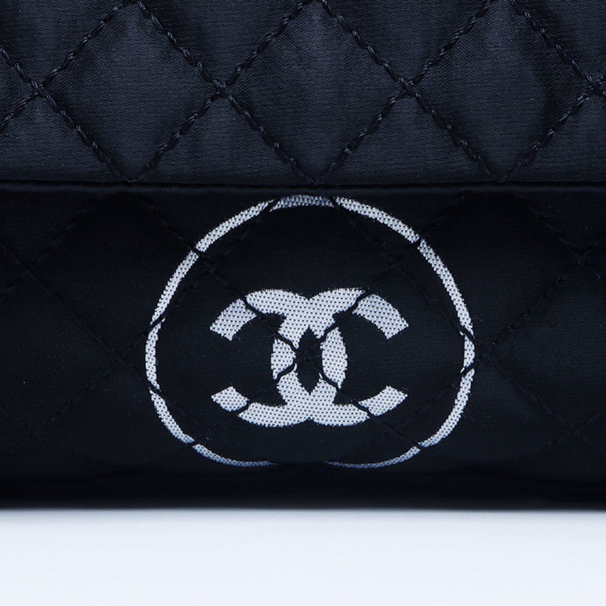 Chanel CHANEL No. 11 nylon chain shoulder bag in black Size ONE SIZE - 8 Thumbnail