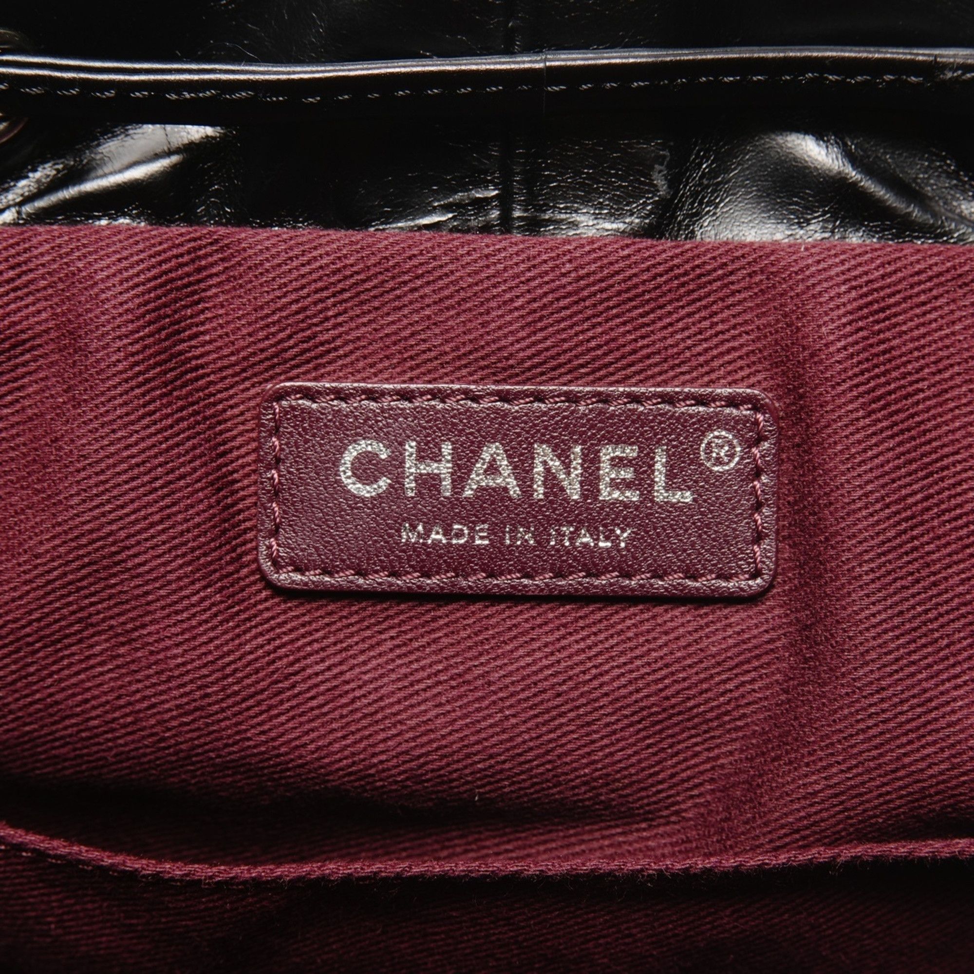 Chanel CHANEL 23 Series 2016-2017 Matelasse Leather Backpack/Daypack in Black Size ONE SIZE - 10 Thumbnail