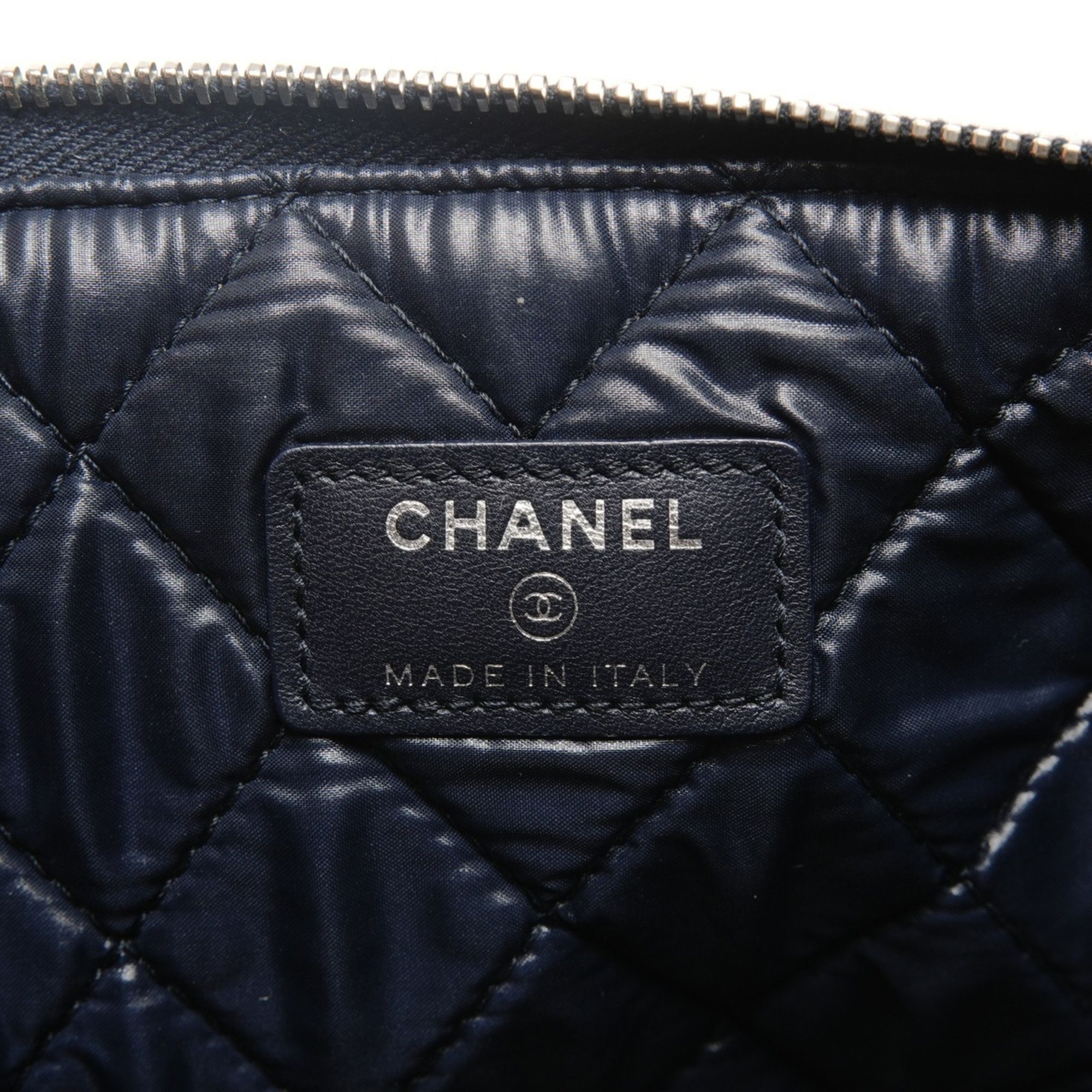 Chanel CHANEL 21st Series 2015-2016 Denim Logo Clutch Bag, Blue Size ONE SIZE - 9 Thumbnail