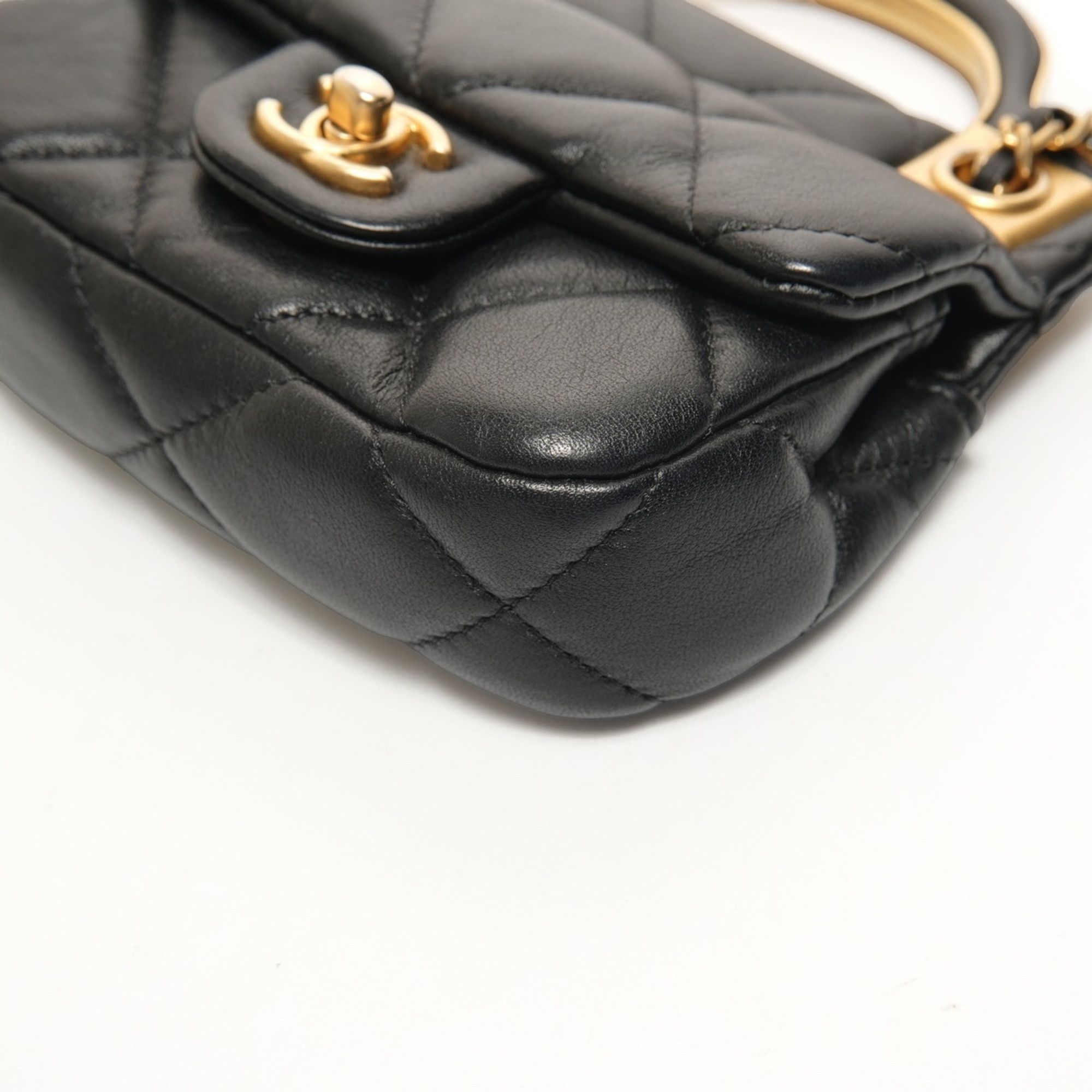 Chanel CHANEL 31 Series 2021-2022 Matelasse Chain Clutch Mini Wallet Business Card Holder/Card Case 2-Way Shoulder Bag Black Size ONE SIZE - 6 Thumbnail
