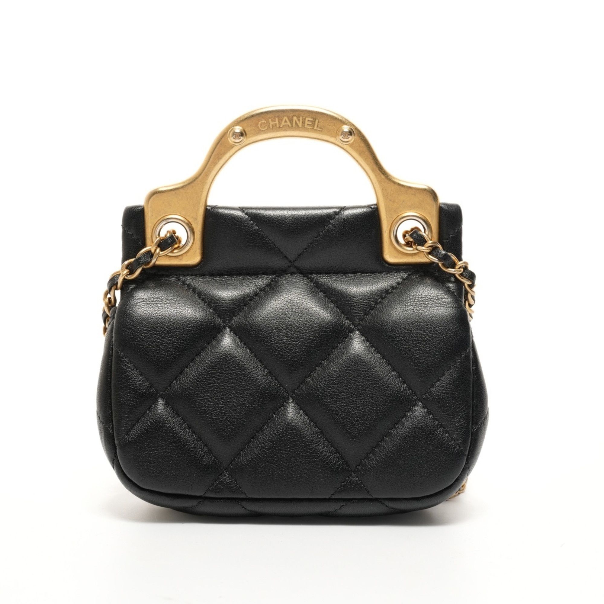 Chanel CHANEL 31 Series 2021-2022 Matelasse Chain Clutch Mini Wallet Business Card Holder/Card Case 2-Way Shoulder Bag Black Size ONE SIZE - 2 Thumbnail