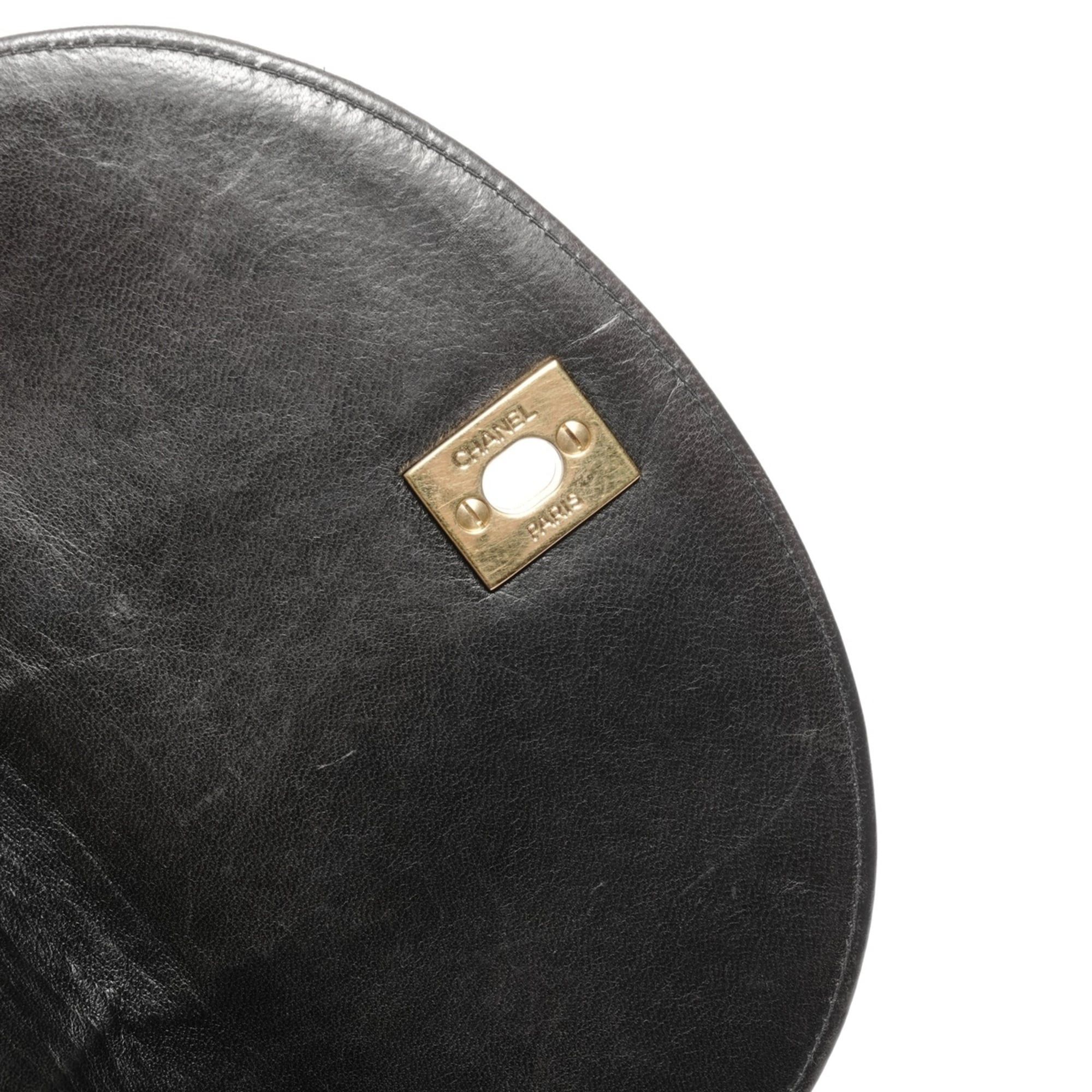 Chanel CHANEL No. 3 1994-1996 Lambskin Duma Matelasse Backpack/Daypack in Black Size ONE SIZE - 12 Thumbnail