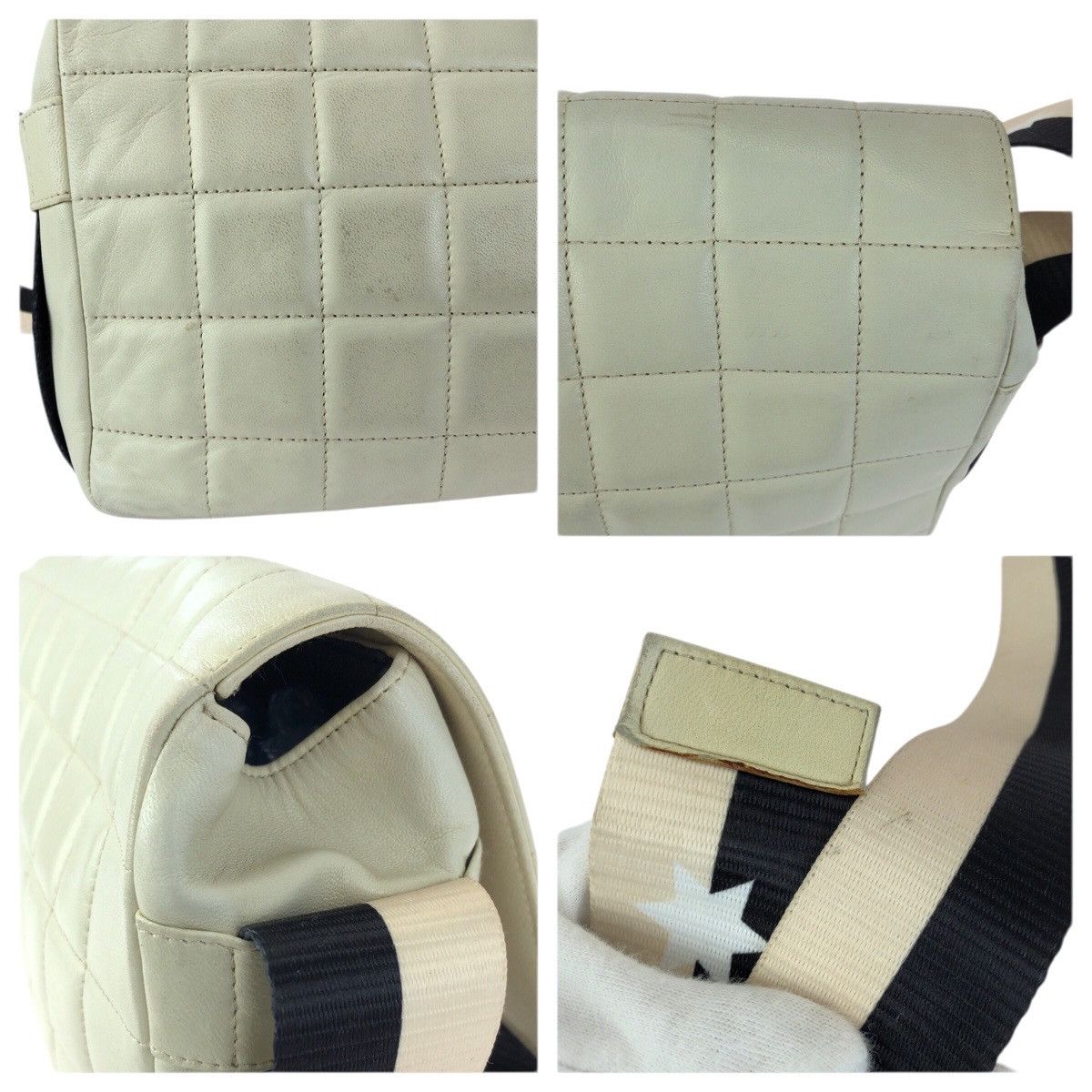 Chanel Chanel Chanel Lambskin Shoulder Bag Leather Shoulder Bag DUTY FREE for USA Size ONE SIZE - 6 Thumbnail