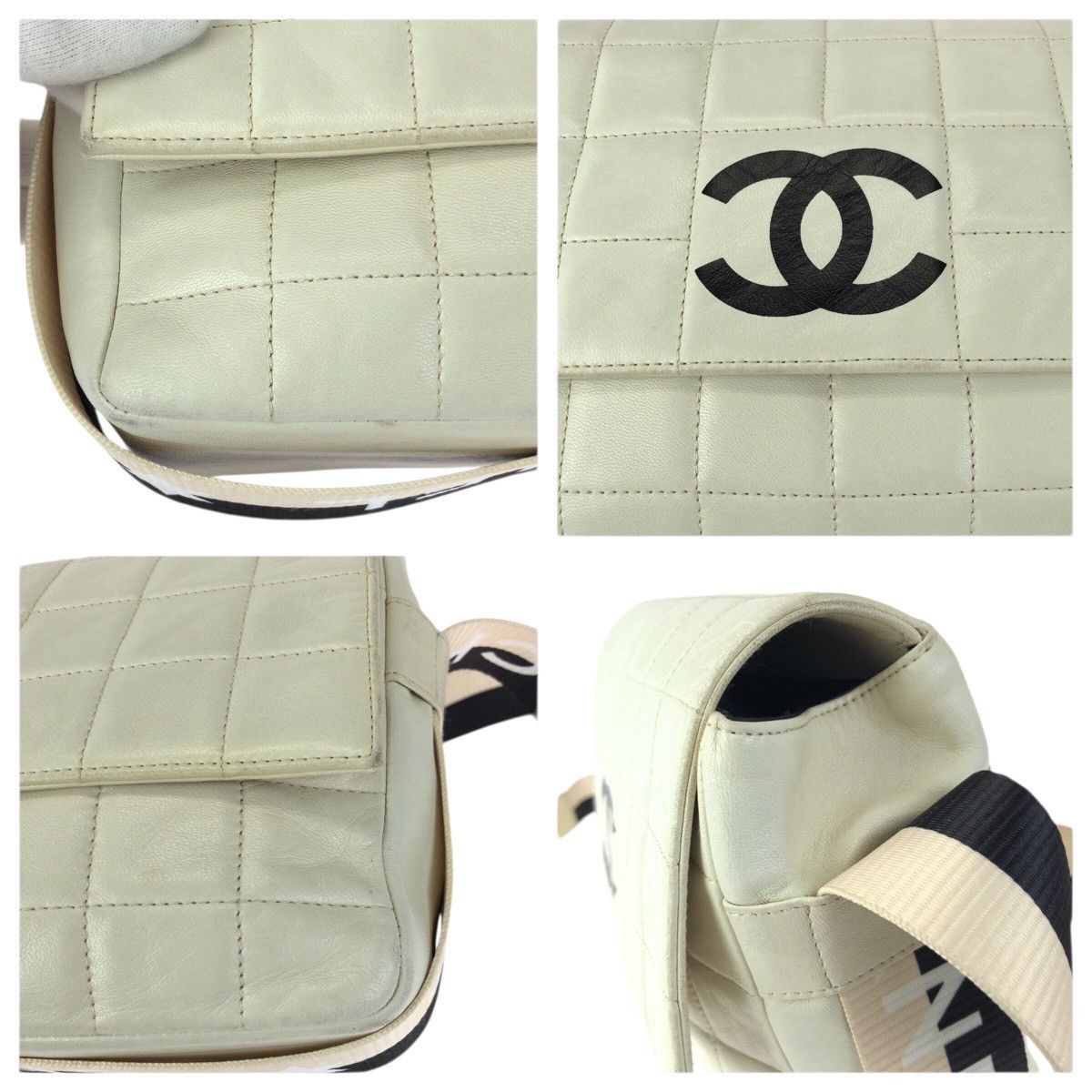 Chanel Chanel Chanel Lambskin Shoulder Bag Leather Shoulder Bag DUTY FREE for USA Size ONE SIZE - 5 Thumbnail