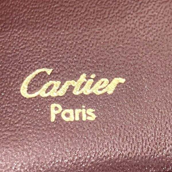 Cartier Cartier Cartier Must Line Leather Wallet Leather Short Wallet DUTY FREE for USA Size ONE SIZE - 4 Thumbnail