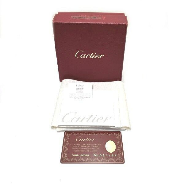 Cartier Cartier Cartier Must Line Leather Wallet Leather Short Wallet DUTY FREE for USA Size ONE SIZE - 5 Thumbnail