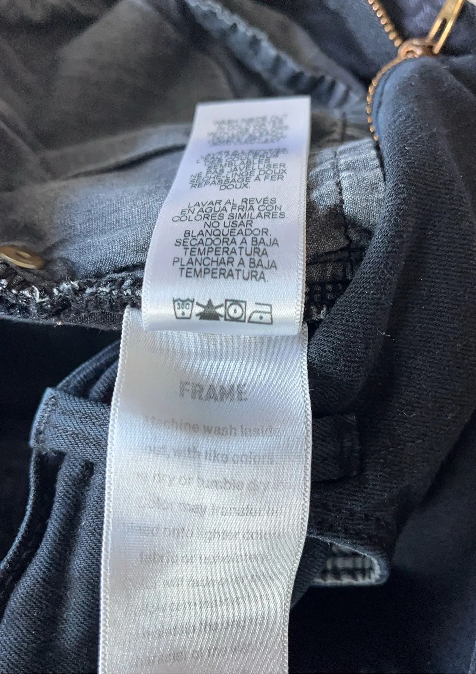 Frame Frame Le High strait Jeans Size 28" / US 6 / IT 42 - 6 Thumbnail