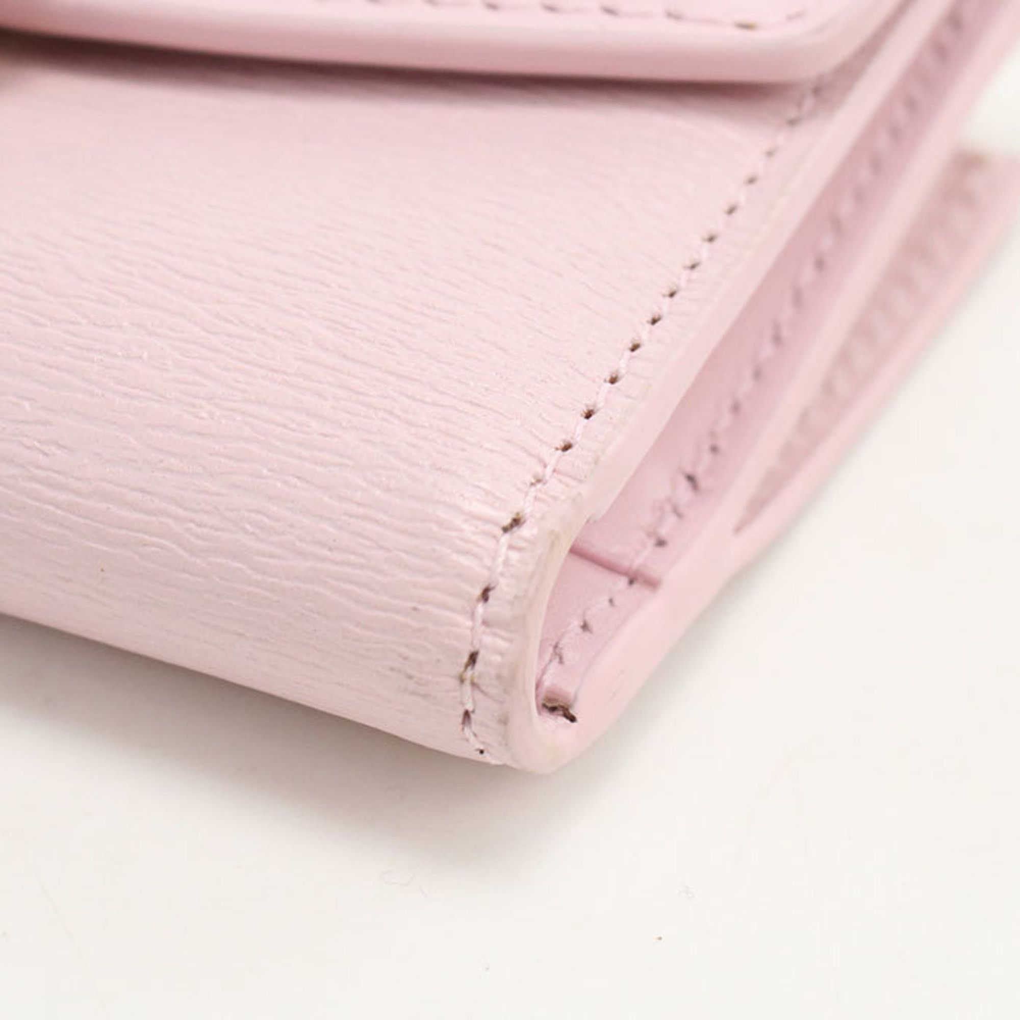 Bvlgari BVLGARI Serpenti Forever Tri-fold Wallet, Women's, Pink Size ONE SIZE - 7 Thumbnail