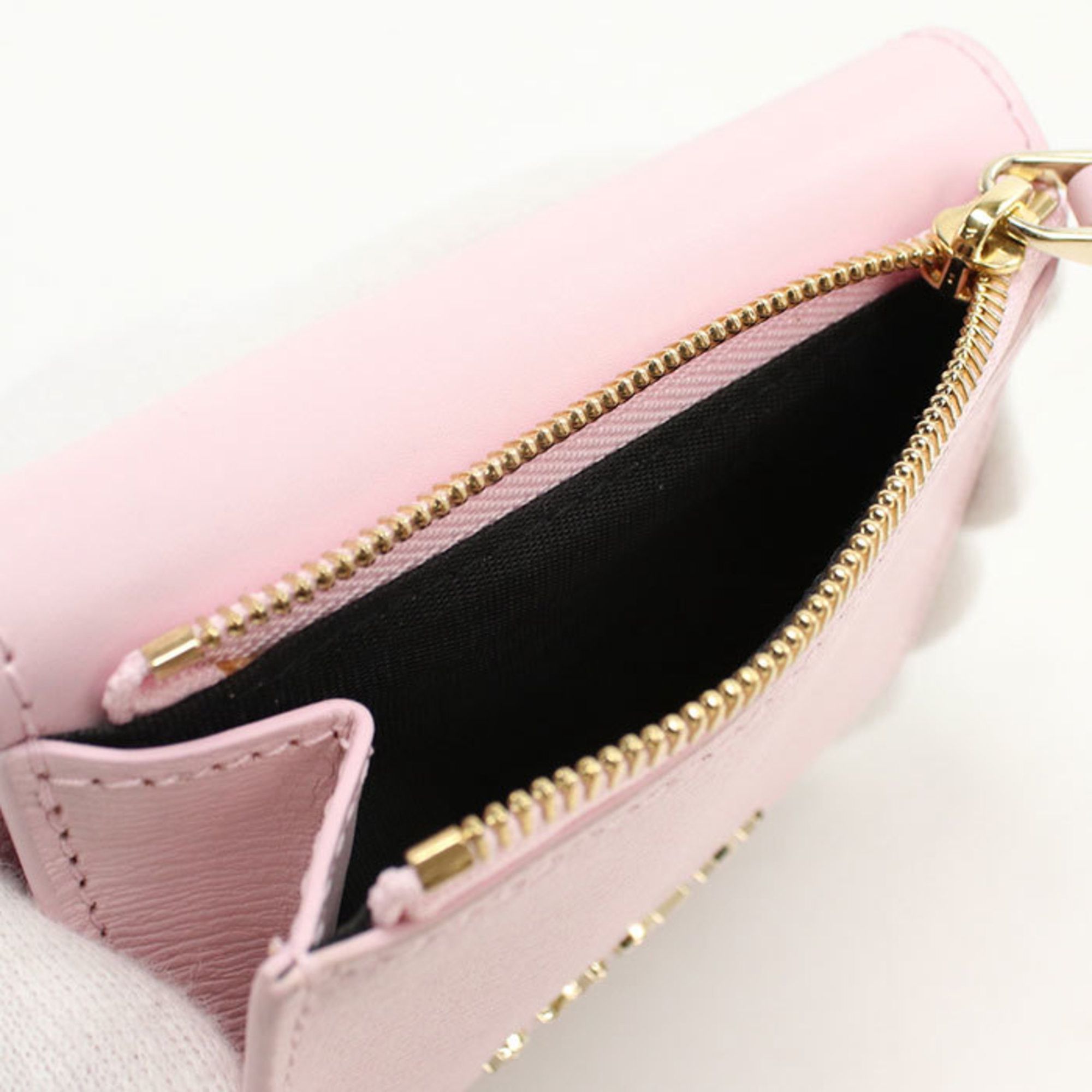 Bvlgari BVLGARI Serpenti Forever Tri-fold Wallet, Women's, Pink Size ONE SIZE - 5 Thumbnail