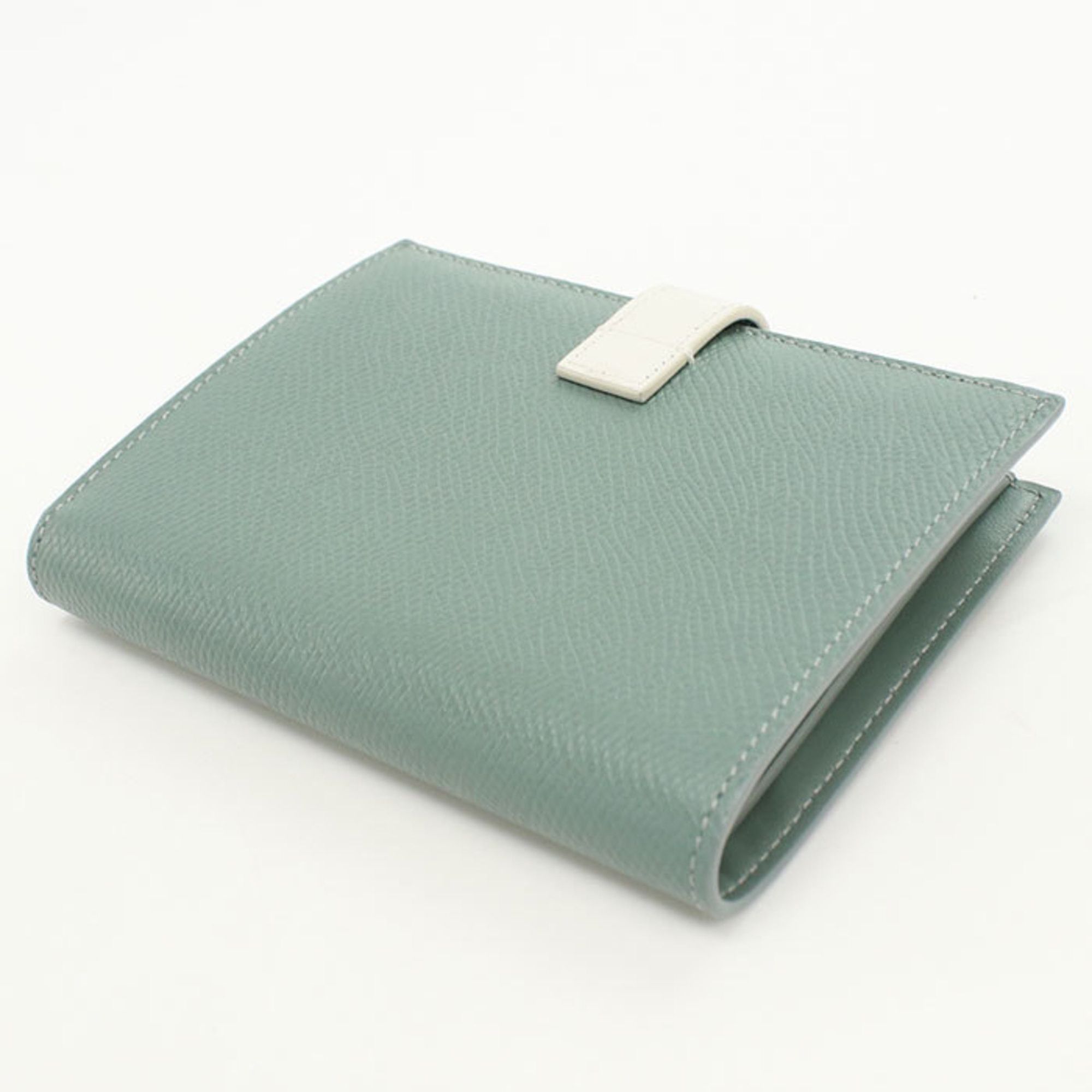 Celine CELINE Women's Green Bifold Wallet with Strap Size ONE SIZE - 2 Thumbnail