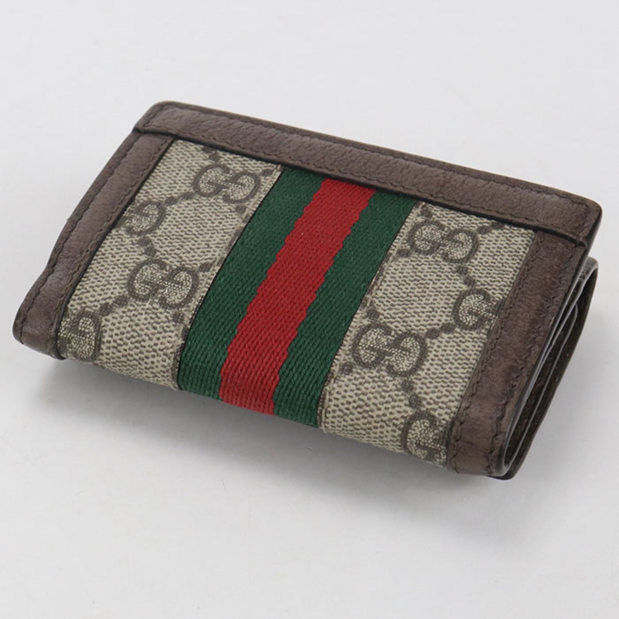 Gucci GUCCI Ophidia Tri-fold Wallet 644334 Women's Beige Size ONE SIZE - 2 Thumbnail