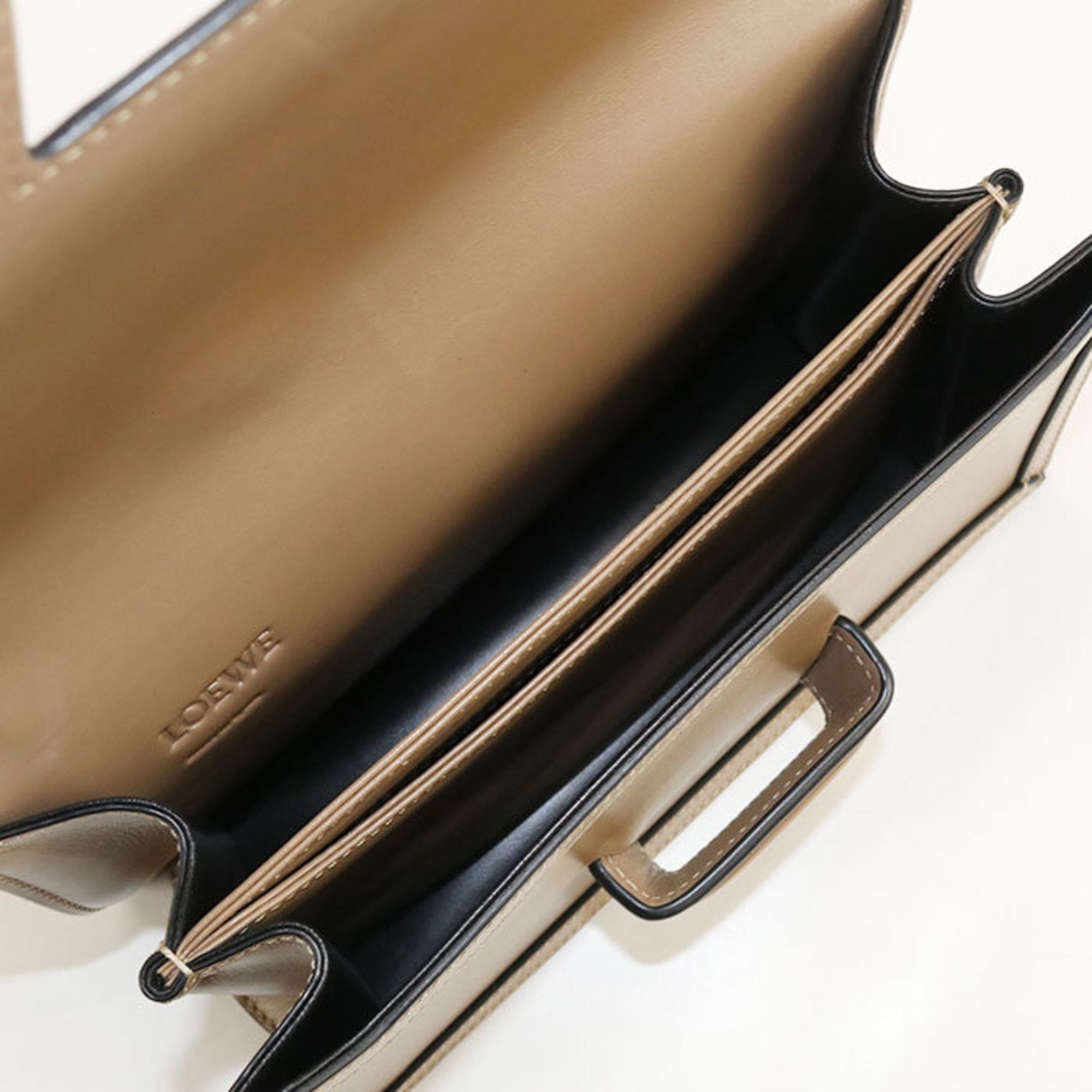 Loewe LOEWE Barcelona Shoulder Bag, Women's, Brown Size ONE SIZE - 3 Thumbnail
