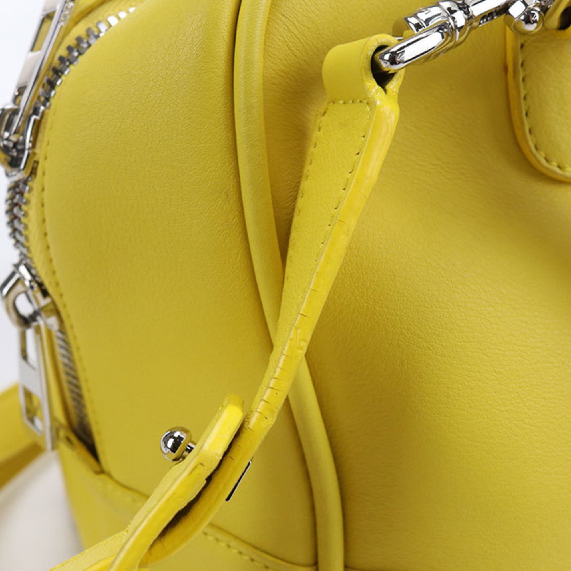 Loewe LOEWE Amazona 75 2-Way Anagram Handbag, 301.30.L03, Women's, Yellow Size ONE SIZE - 8 Thumbnail