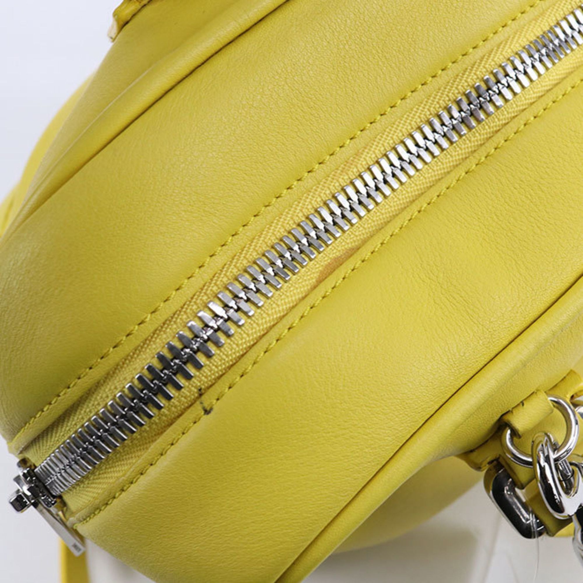 Loewe LOEWE Amazona 75 2-Way Anagram Handbag, 301.30.L03, Women's, Yellow Size ONE SIZE - 9 Thumbnail