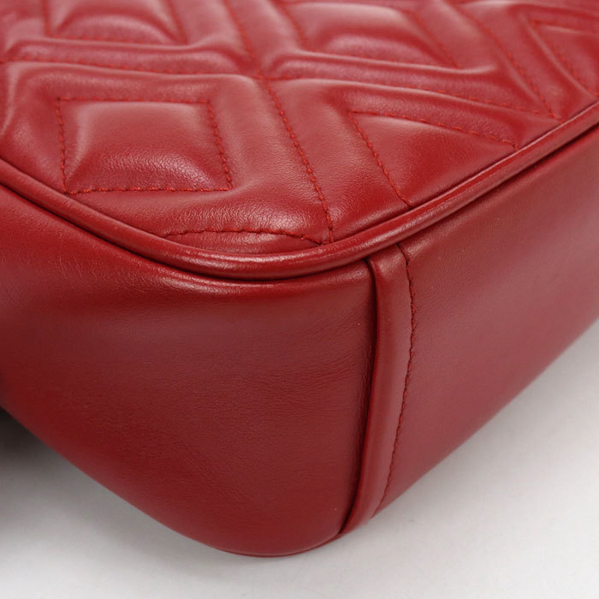 Miu Miu Miu Miu MIU Outlet Crossbody Shoulder Bag with Chain, Women's, Red Size ONE SIZE - 7 Thumbnail