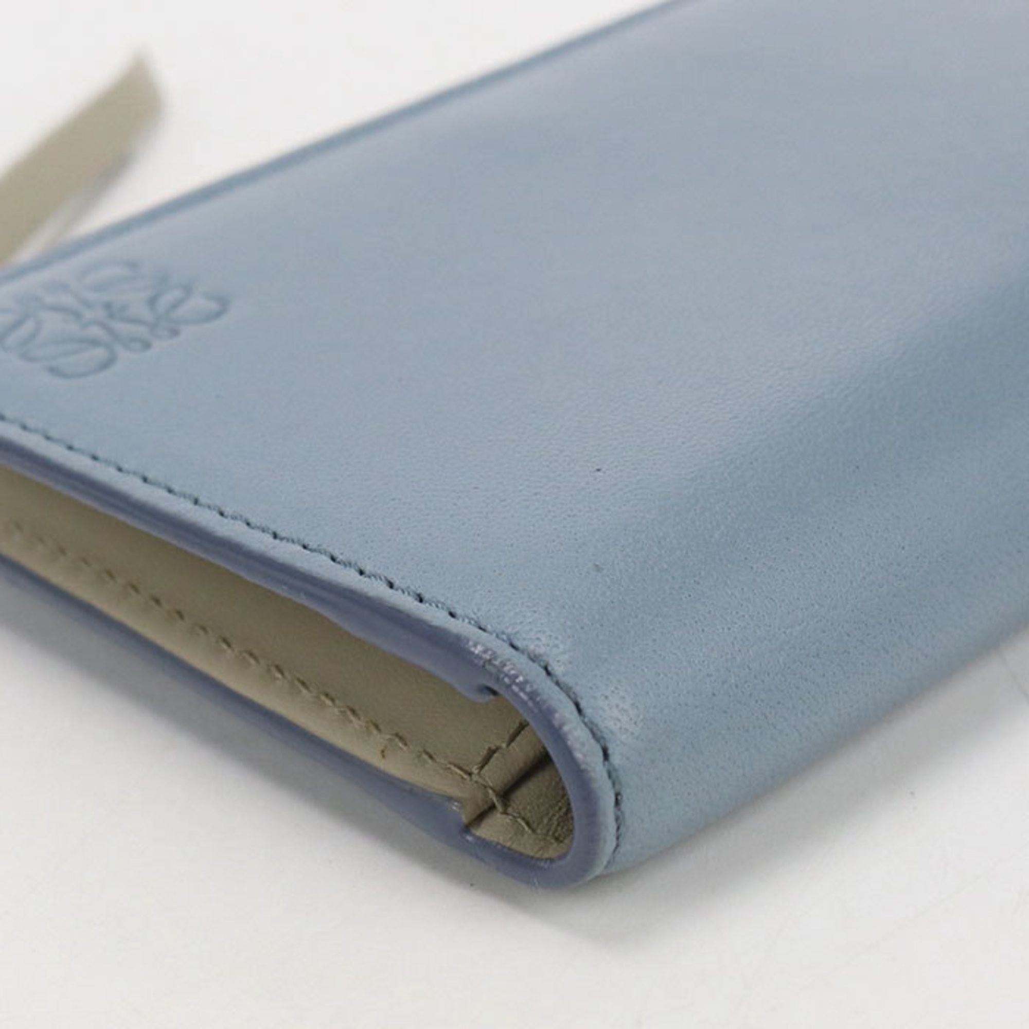 Loewe LOEWE Anagram Bifold Wallet, Women's, Blue Size ONE SIZE - 5 Thumbnail