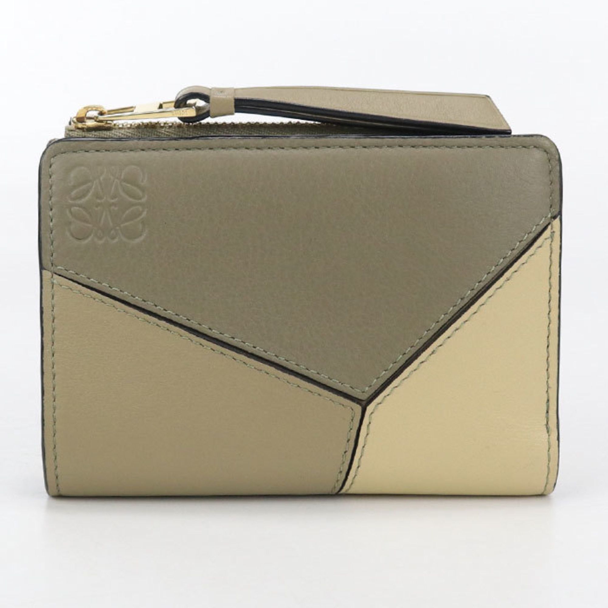 Loewe LOEWE Puzzle Bifold Wallet, Khaki, Men's and Women's Size ONE SIZE - 7 Thumbnail