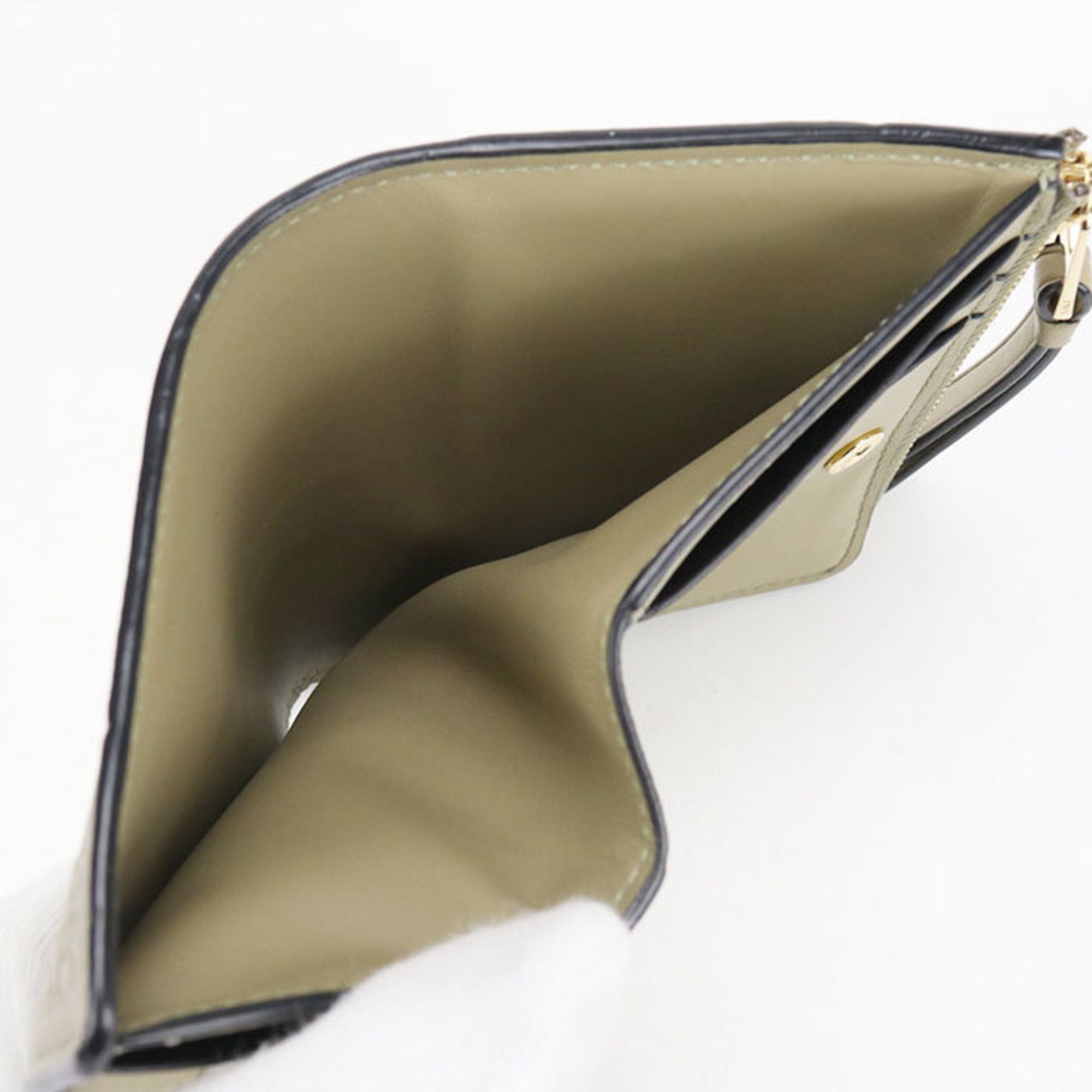 Loewe LOEWE Puzzle Bifold Wallet, Khaki, Men's and Women's Size ONE SIZE - 3 Thumbnail