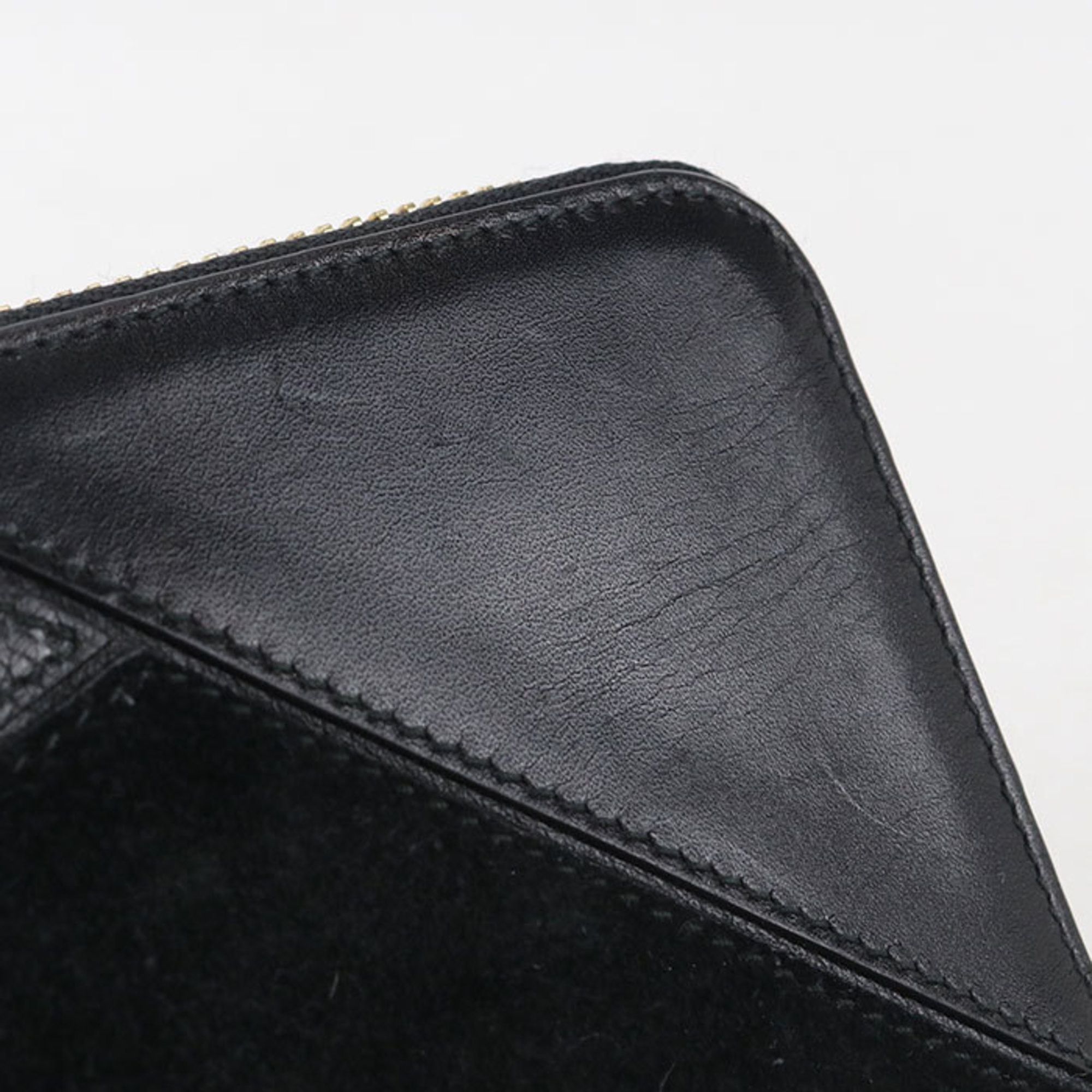 Loewe LOEWE Puzzle Women's Round Zip Wallet in Black Size ONE SIZE - 7 Thumbnail