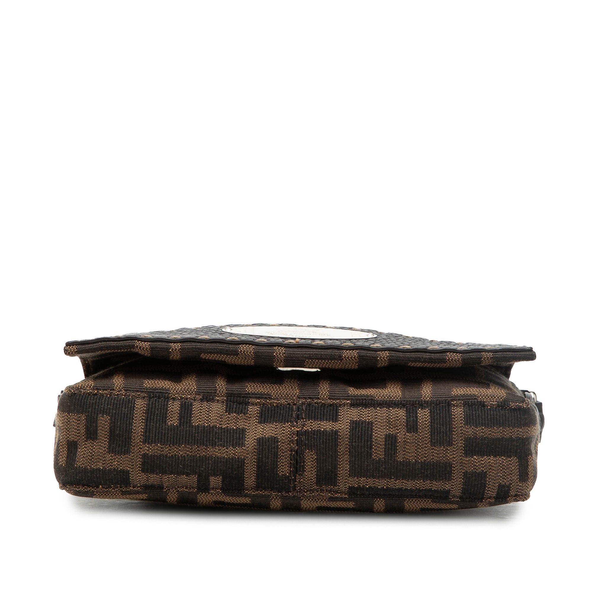 Fendi Zucca Canvas Selleria Crossbody Size ONE SIZE - 3 Thumbnail