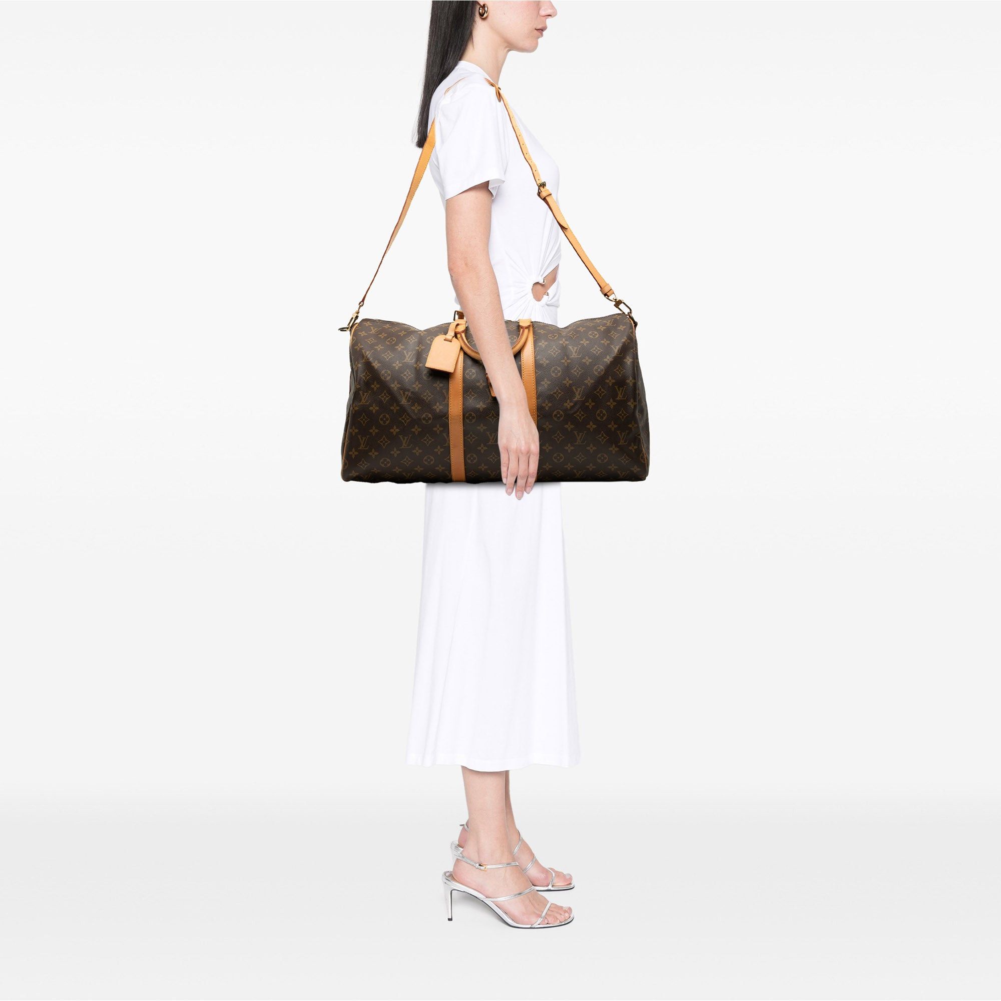 Louis Vuitton Monogram Keepall Bandouliere 55 Size ONE SIZE - 7 Thumbnail