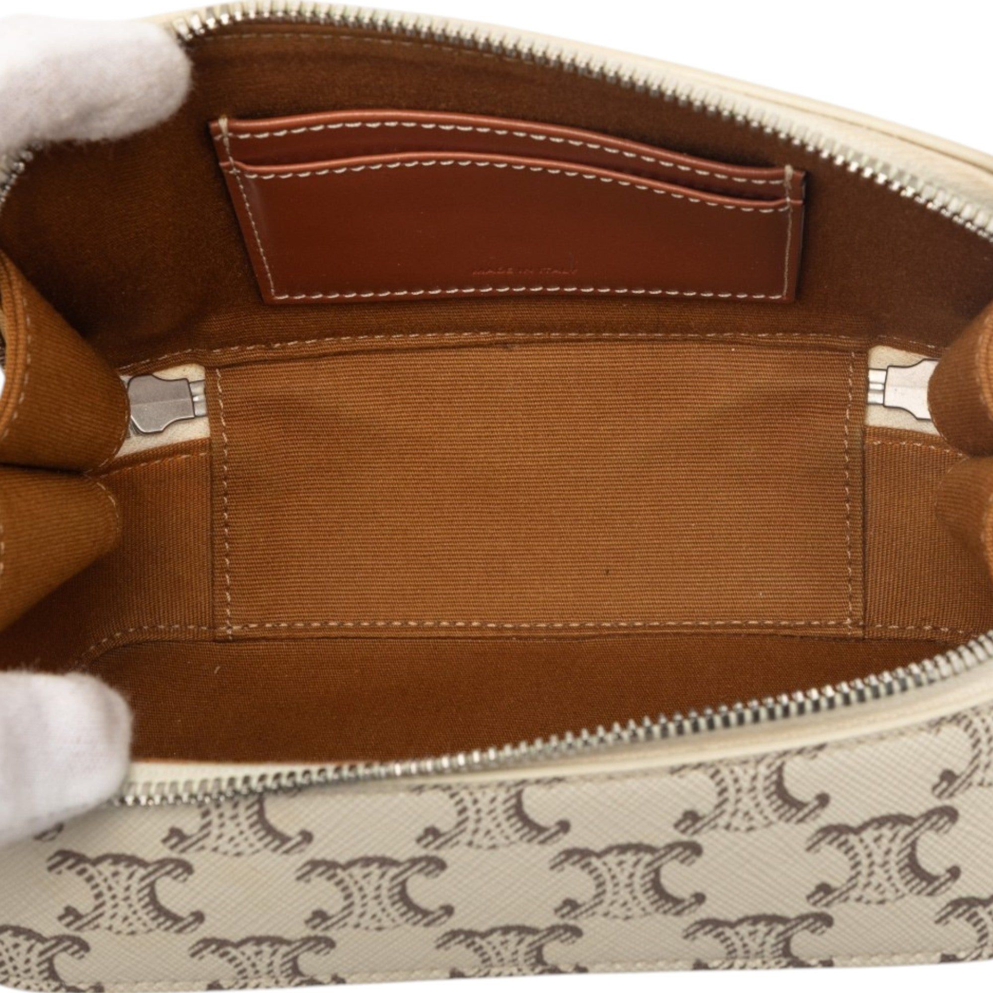 Celine Mini Triomphe Coated Canvas Camera Bag Size ONE SIZE - 4 Thumbnail